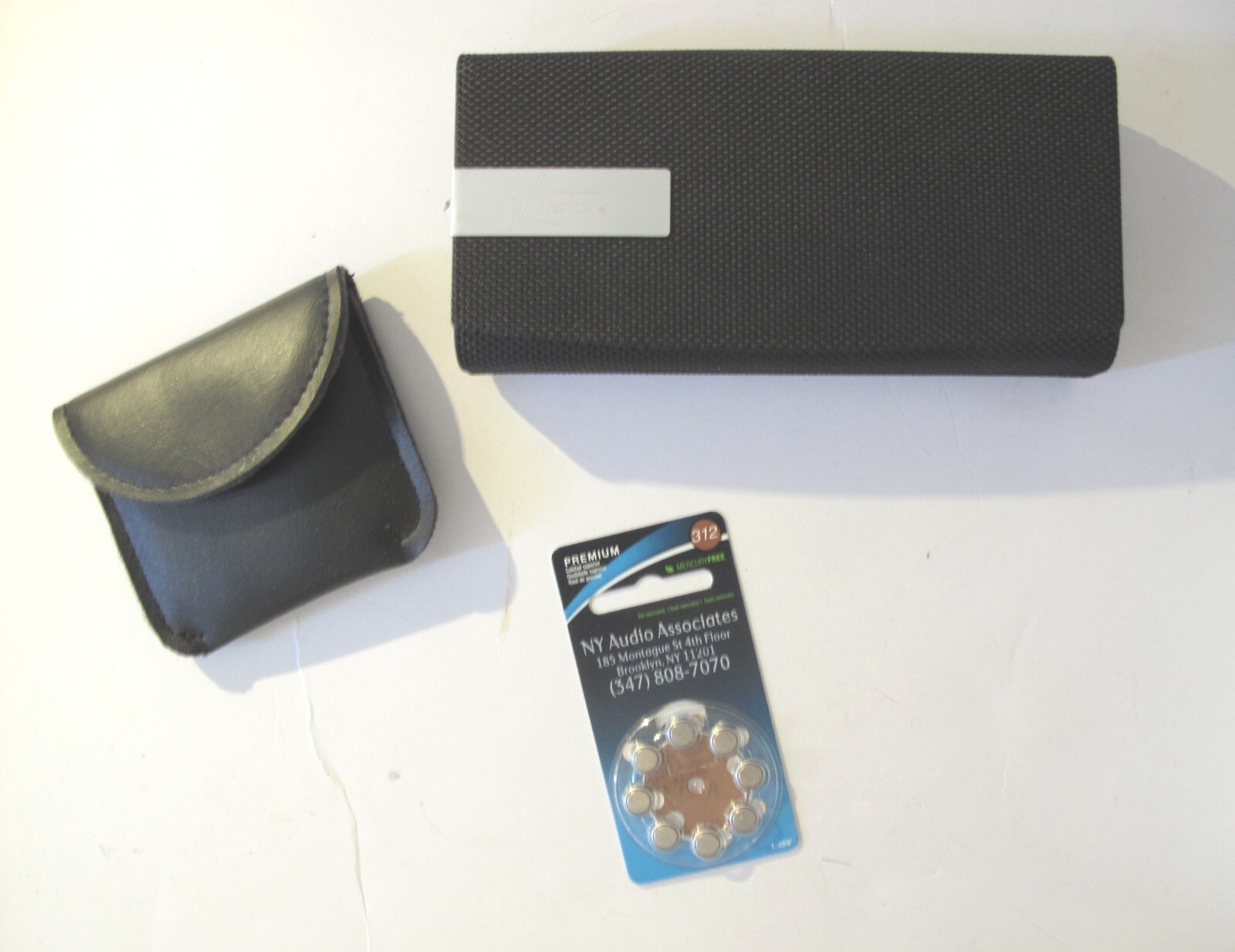 Starkey Hearing Aid Case, Storage Pouch, Battery Packs 40 pieces (6 x 8) Bundle