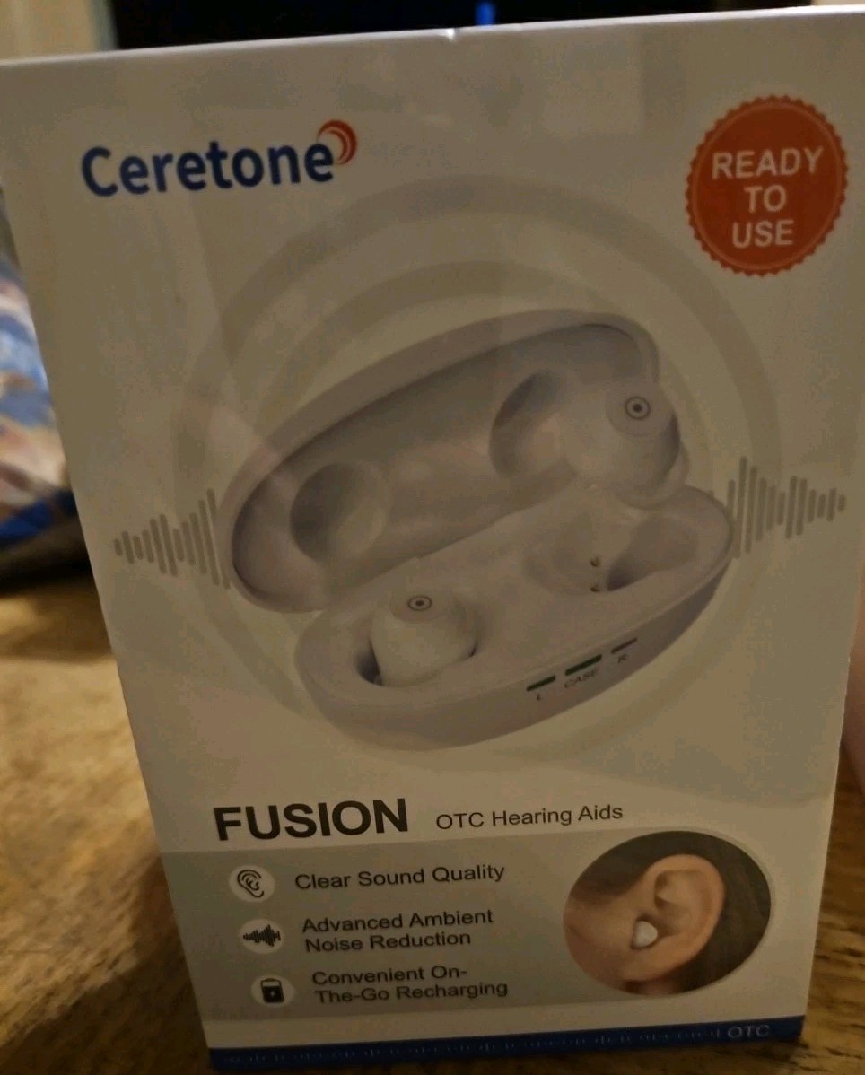 Ceretone Fusion OTC Hearing Aids (CE-A61AT) – NEW SEALED