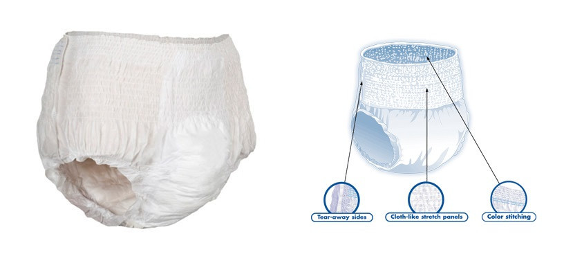 ATTENDS SUPER Absorbency Diaper Brief ALL SIZES Adult Incontinence Disposable