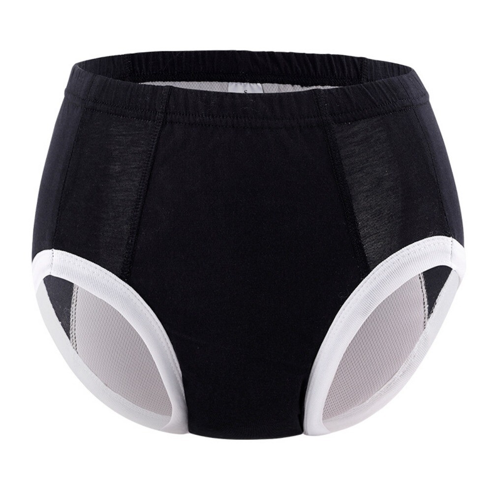Men Adult Women Elderly Washable Incontinence Briefs Leak-proof Underwear L-3XL