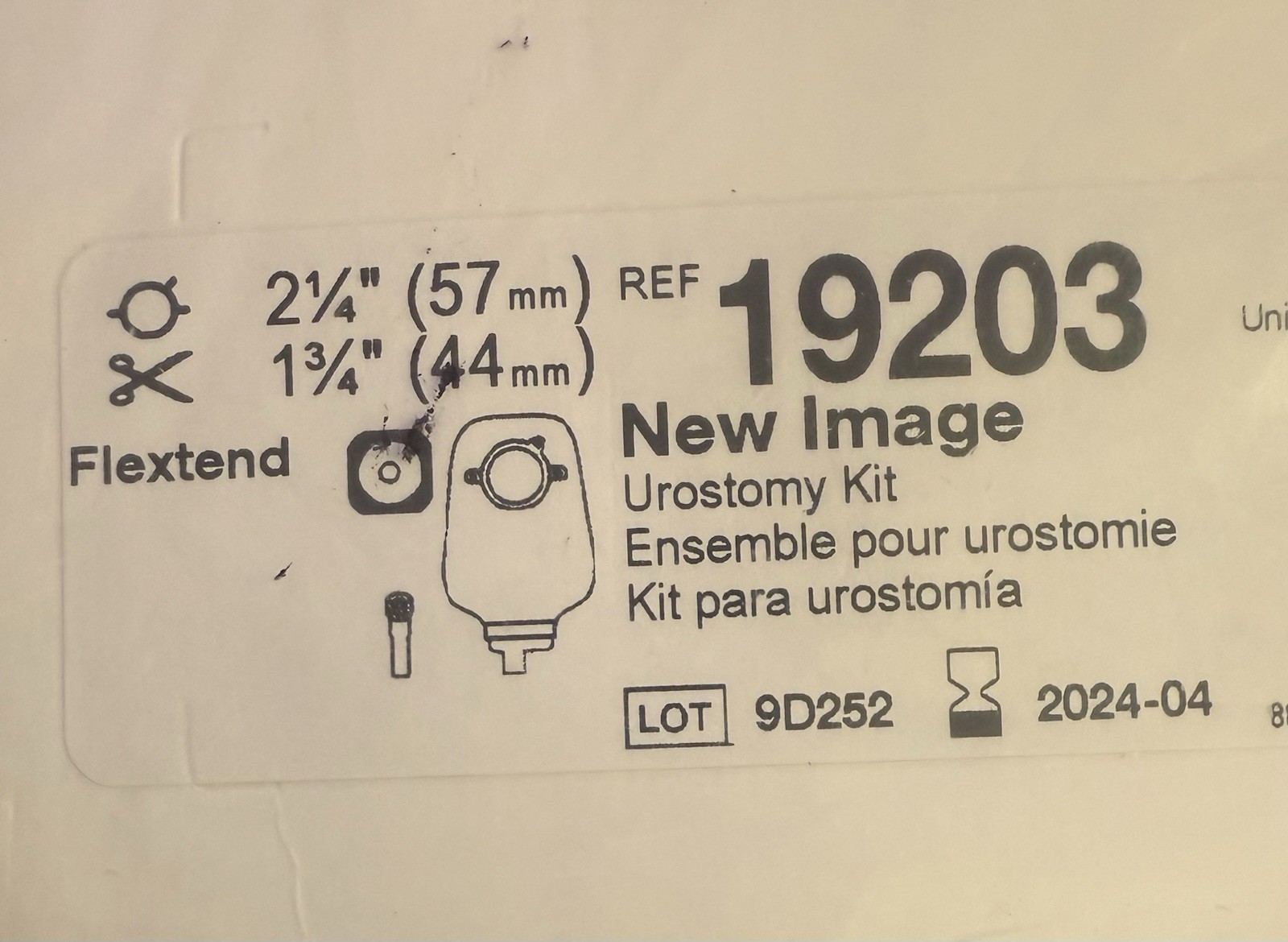 2 NEW – Hollister 19203 New Image Urostomy Kit – Full Kit