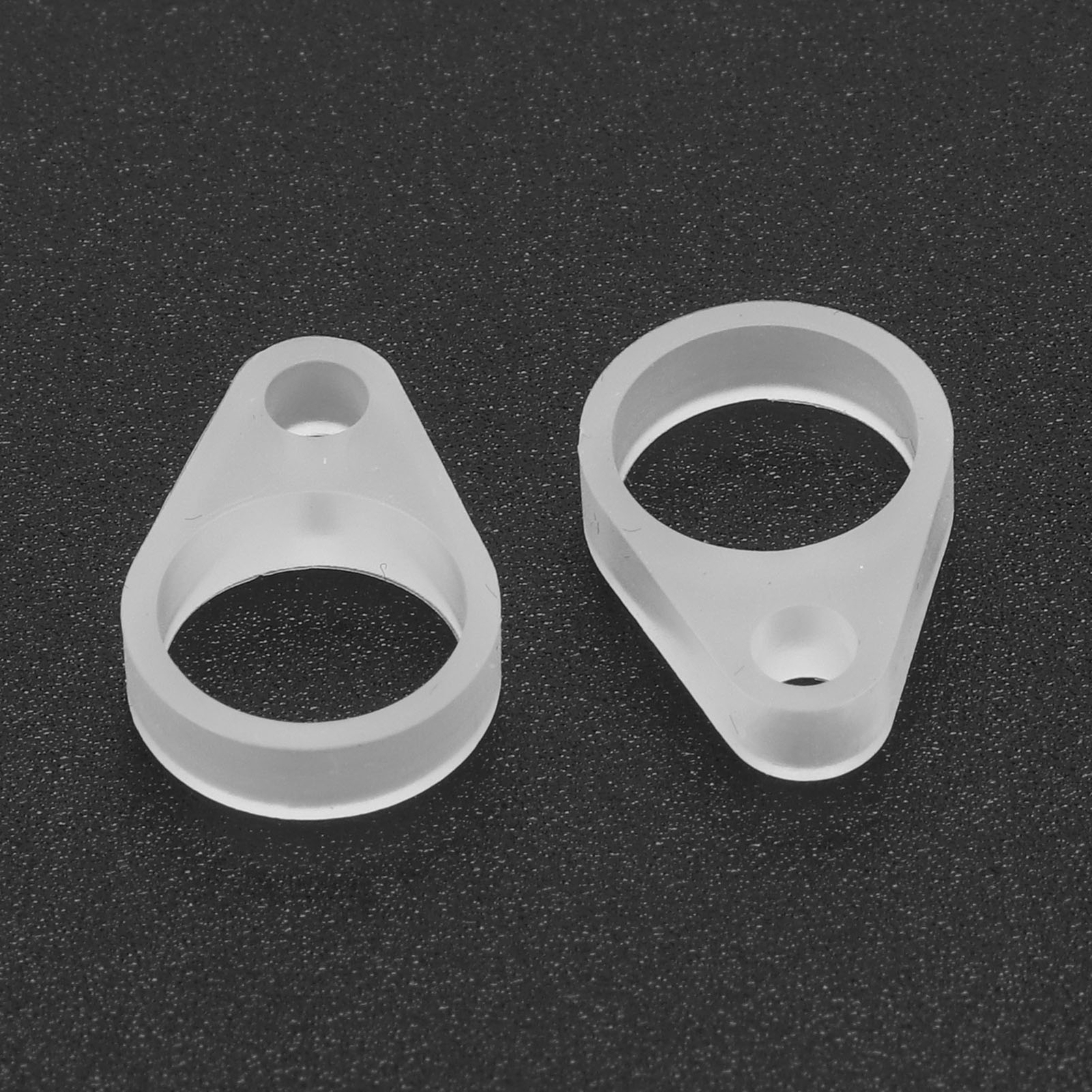 50Pcs Hearing Aid Silicone Loop Flexible Replacement Hearing Aid Clip Adaptor S
