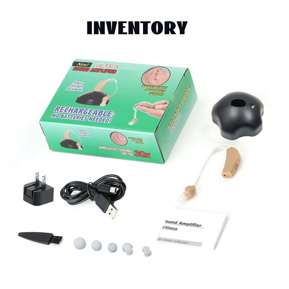 High-Power Digital Hearing Aid Severe Loss Rechargeable Invisible BTE Ear Aids