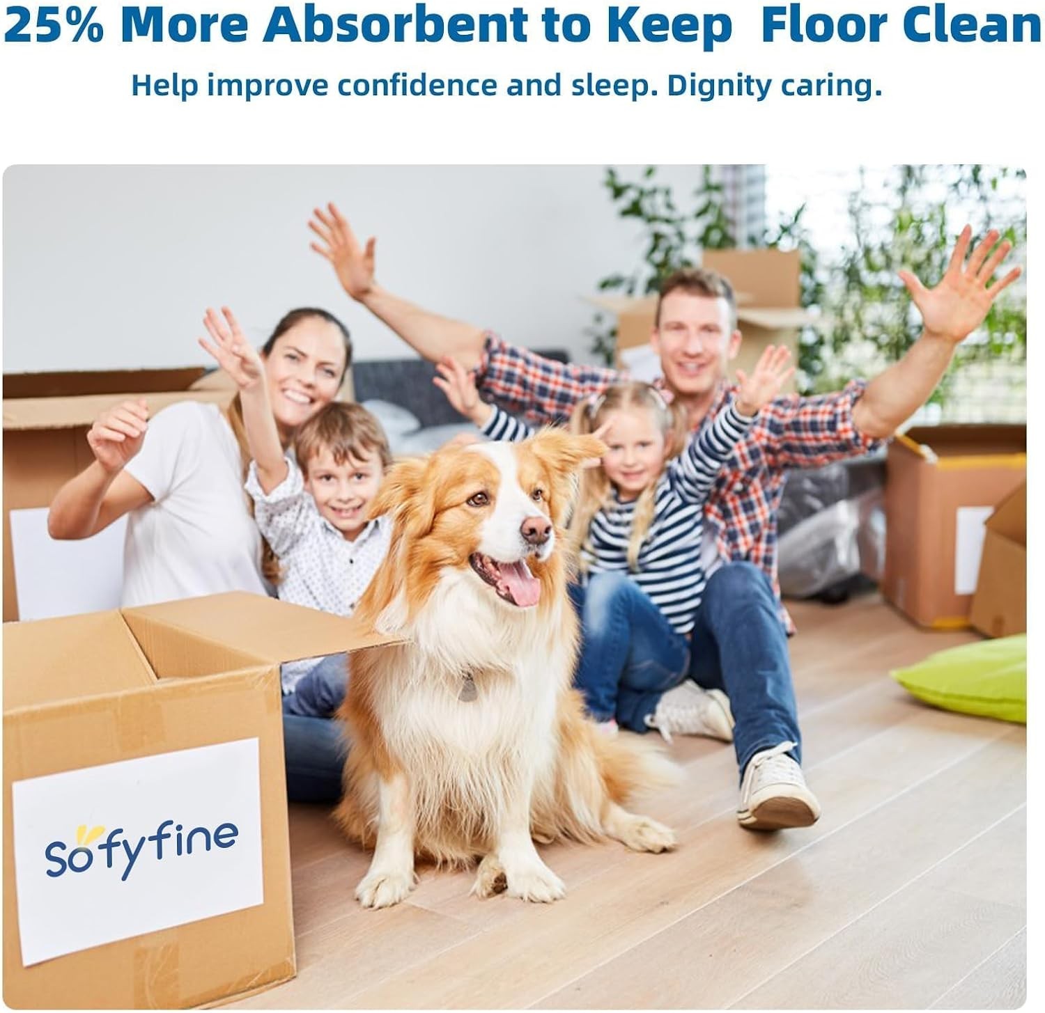 SOFYFINE Extra Large Chucks 36×36 100 Ct Disposable Bed Pads