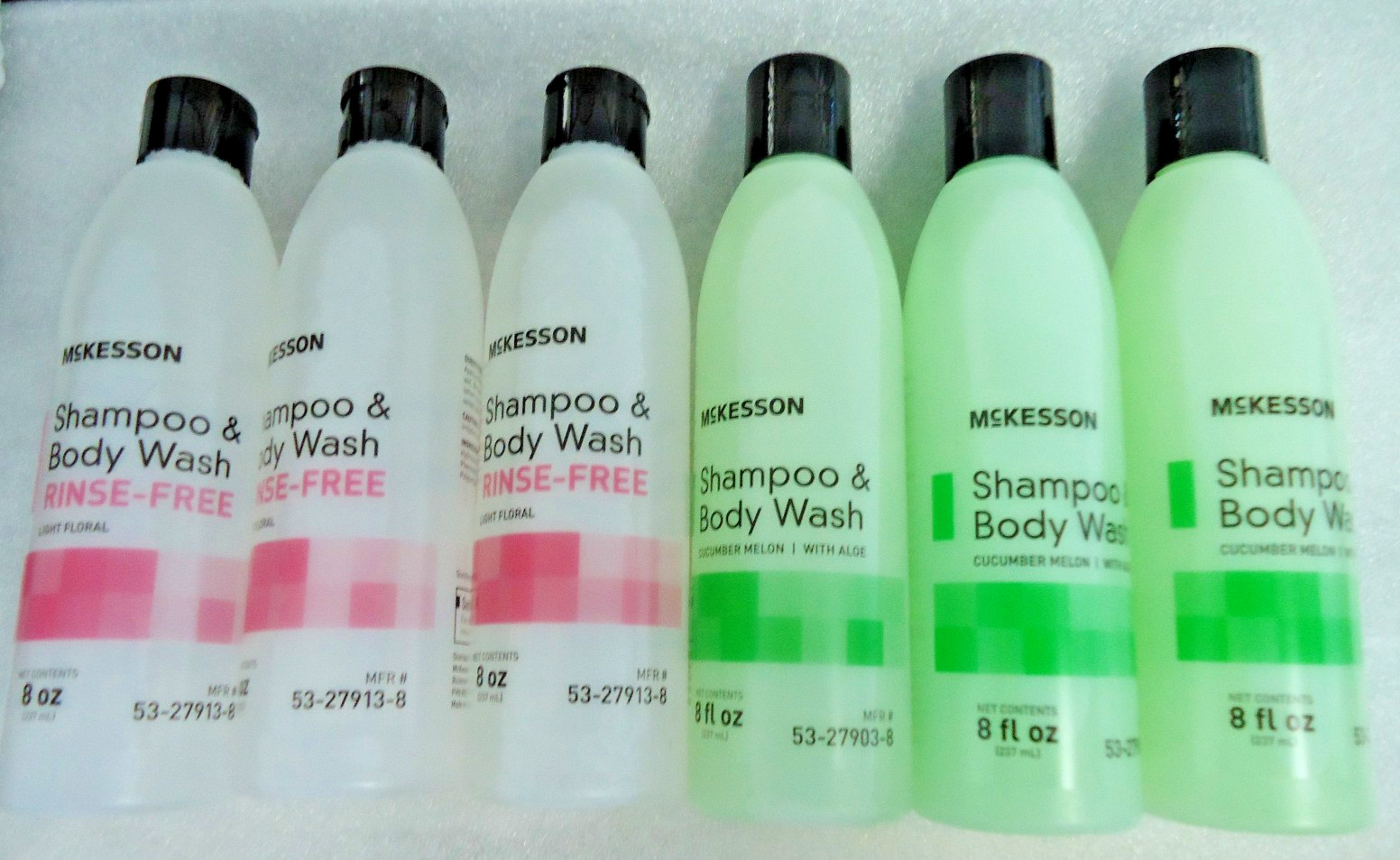 3 CT McKesson Shampoo Body Wash Rnse Free Floral, 3 CT Shampoo Body Wash Melon