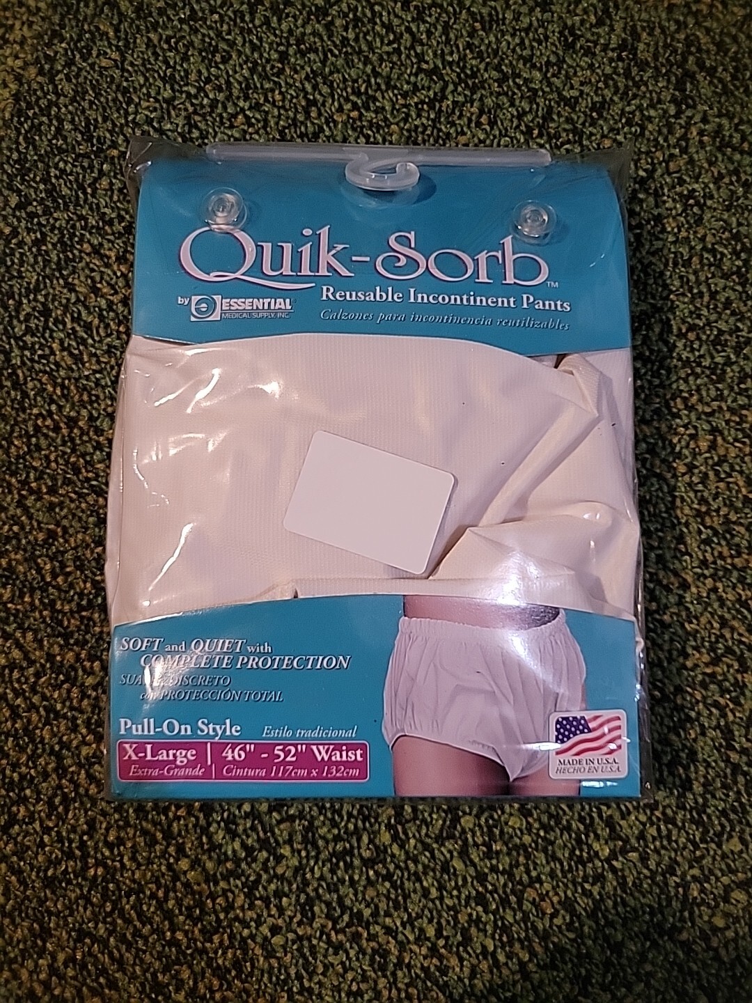 Essential Medical Supply Inc C6000XL QuikSorb Pull on Incontinent Pants Size=XL