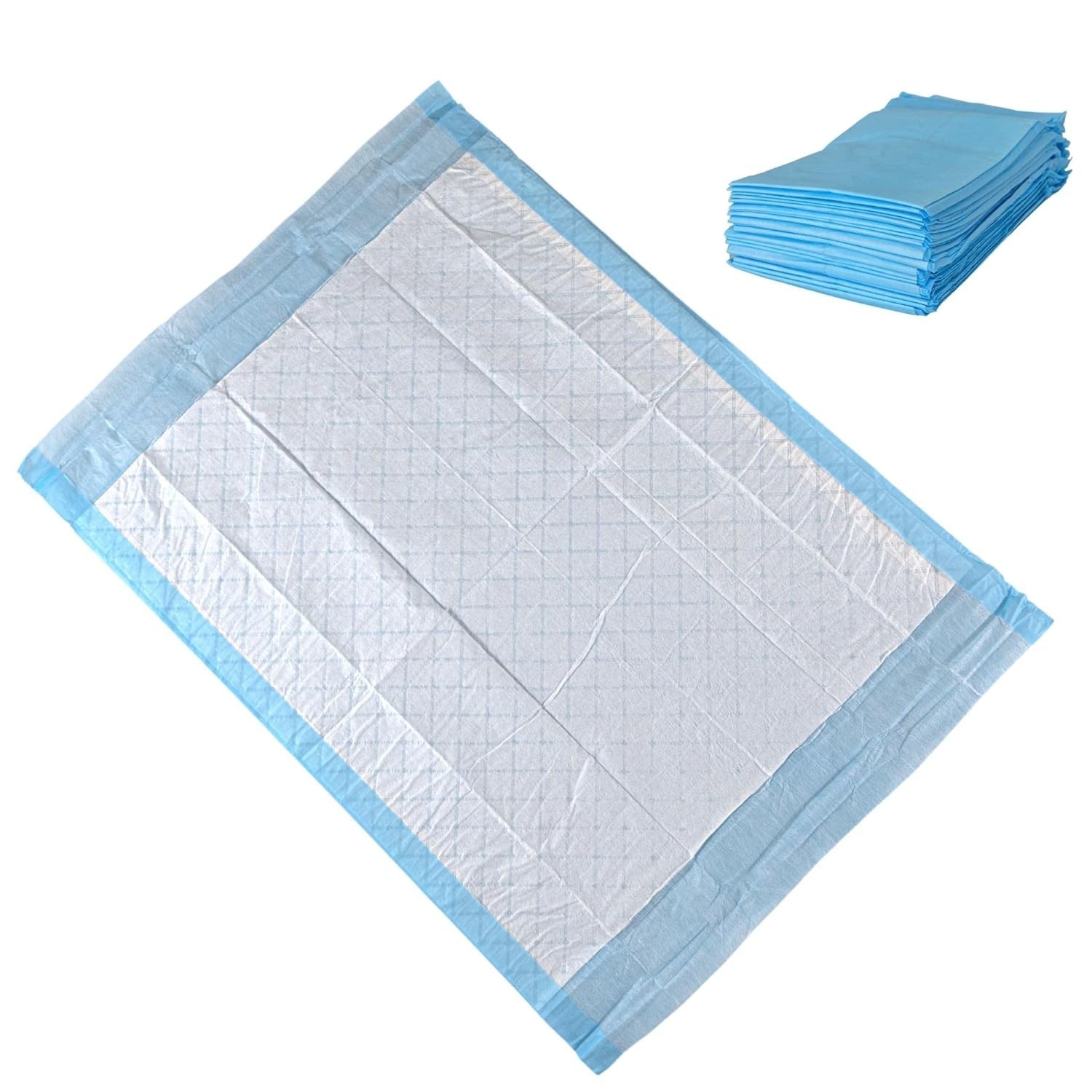 Skin-Friendly Disposable Underpads 17”x24” for Effective Protection (25 ct)