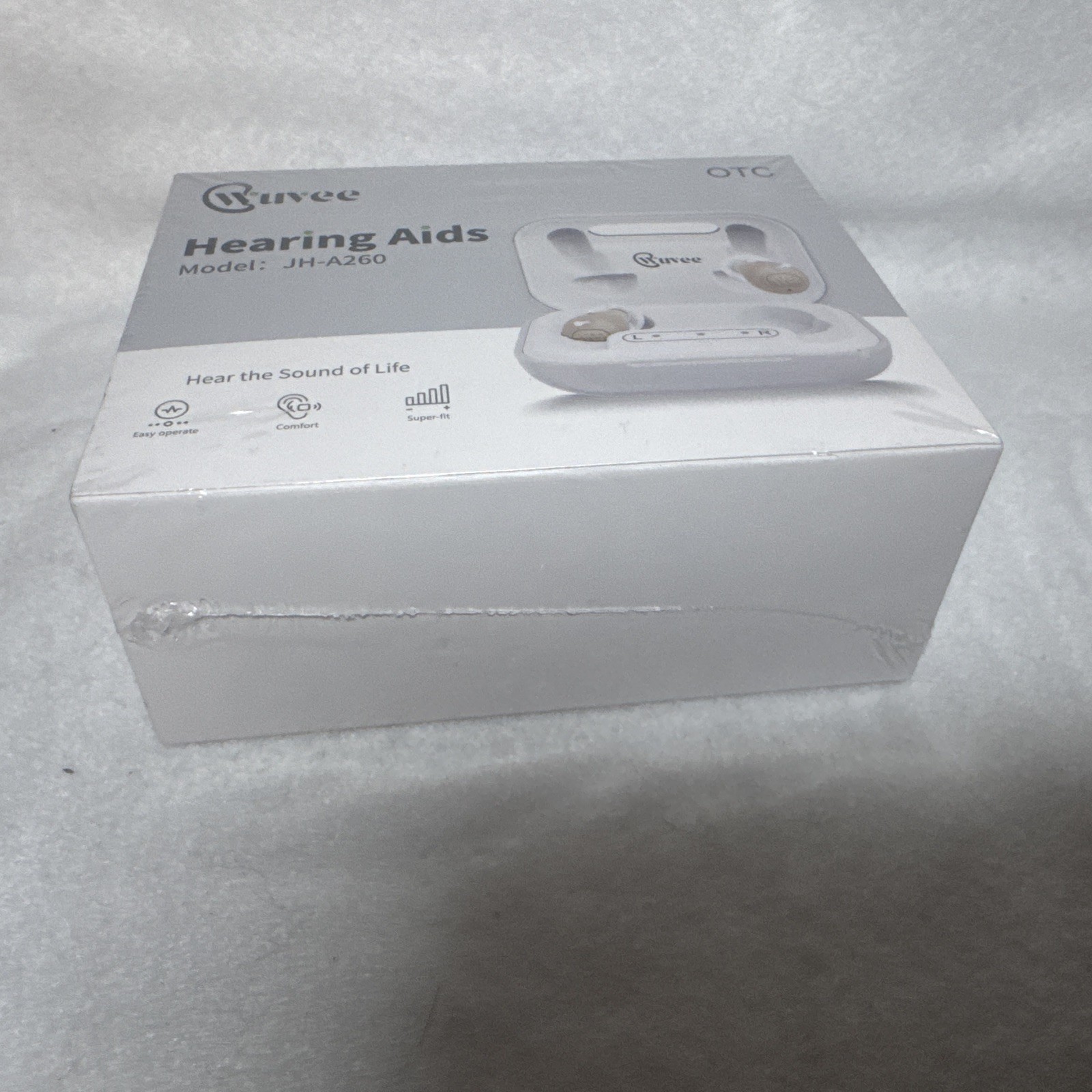 Wuvee JH-A260 OTC Hearing Aids For Seniors – Rechargeable Noise Reduction