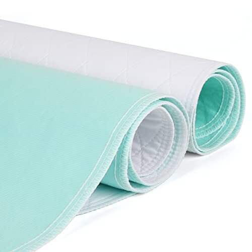 Waterproof Bed Pad Washable Incontinence Bed Pad with 8 Cups Absorbency, 1-Pack