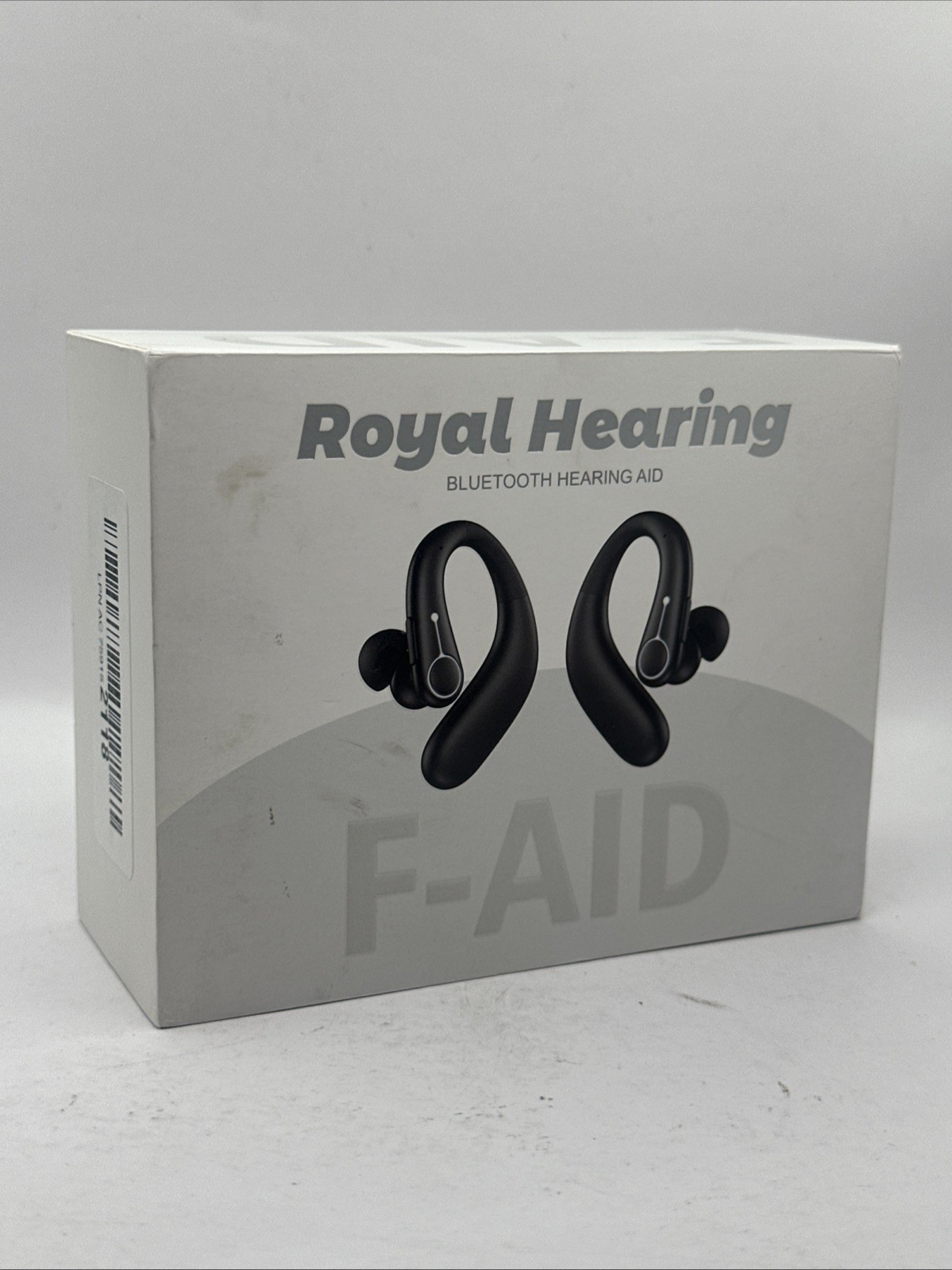 Royal Hearing , Hearing Aids for Seniors with Bluetooth F-AID Black With Case