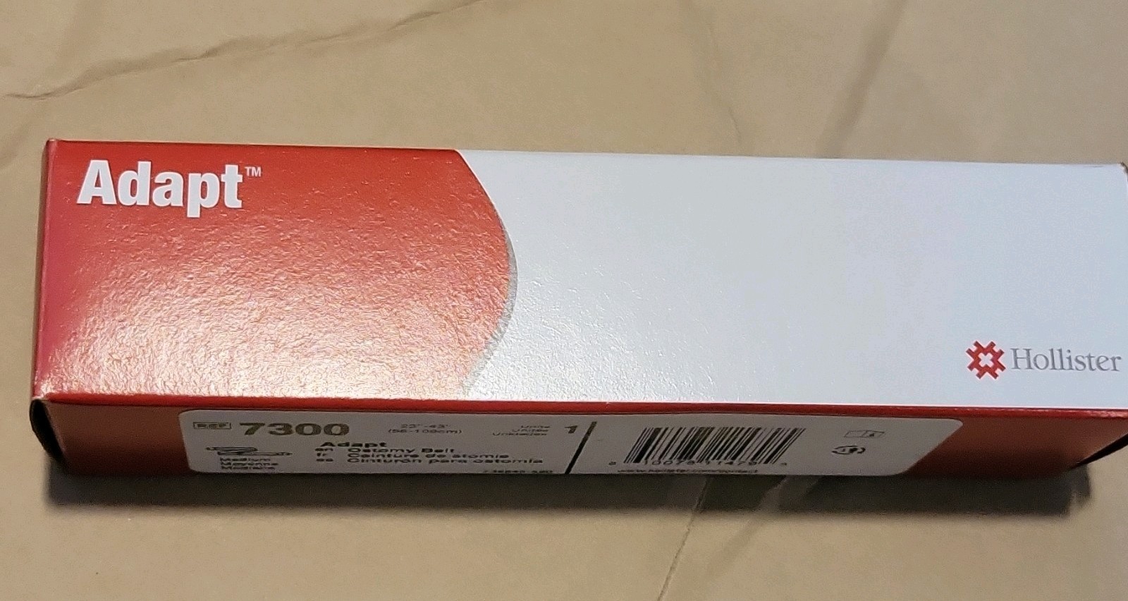 Hollister Adapt Ostomy Belt 7300 Medium