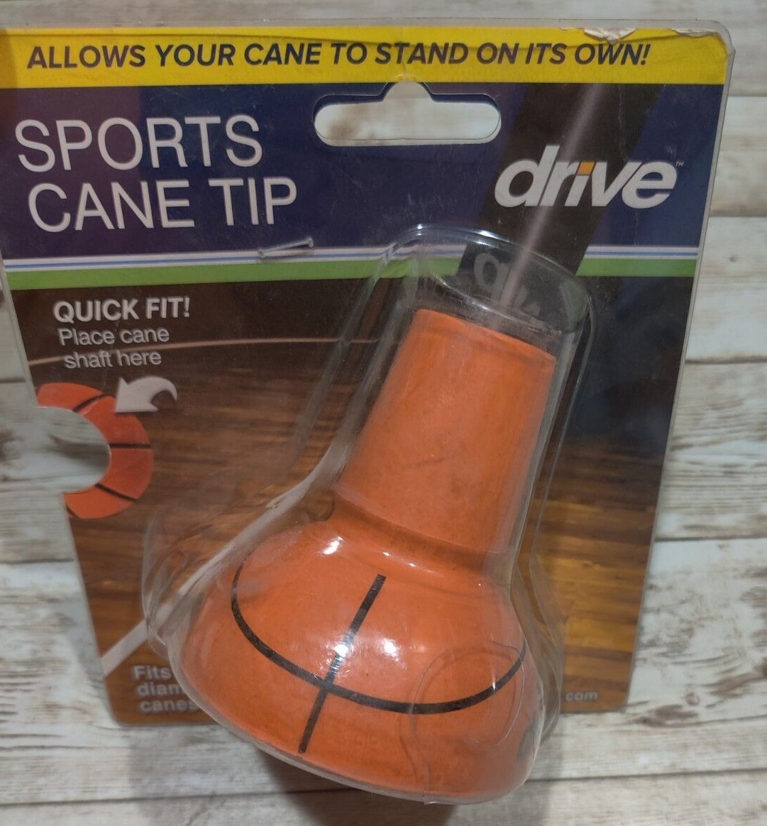 Drive Medical RTL10384SB Sports Style Cane Tip Basketball
