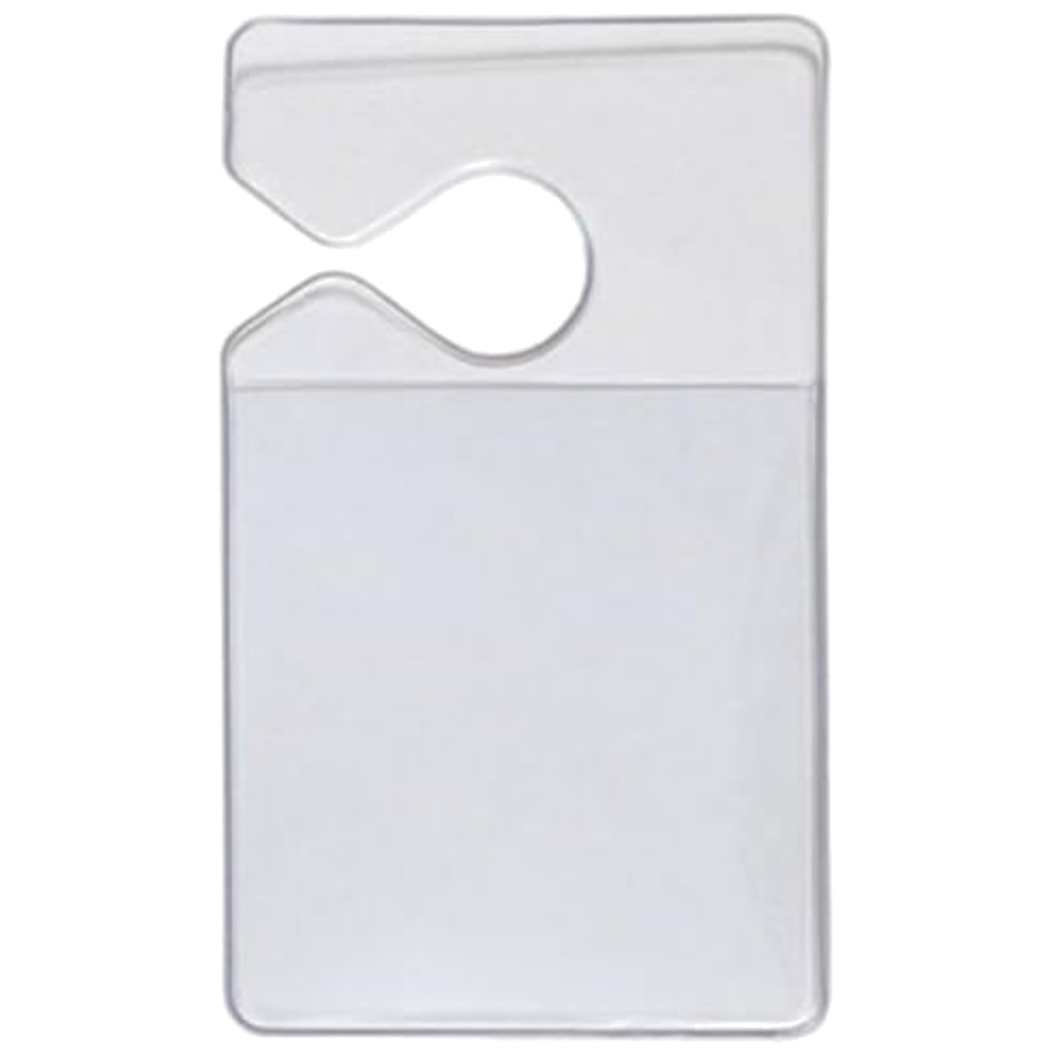 Clear Parking Permit Holder for Small Stickers – 5 Pack
