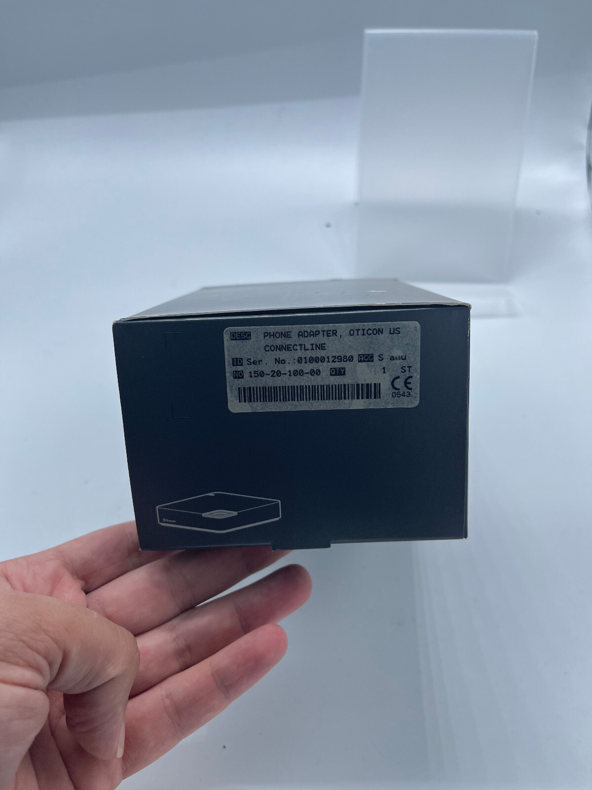 Used Oticon ConnectLine TELE-109 Bluetooth Landline Phone Adapter