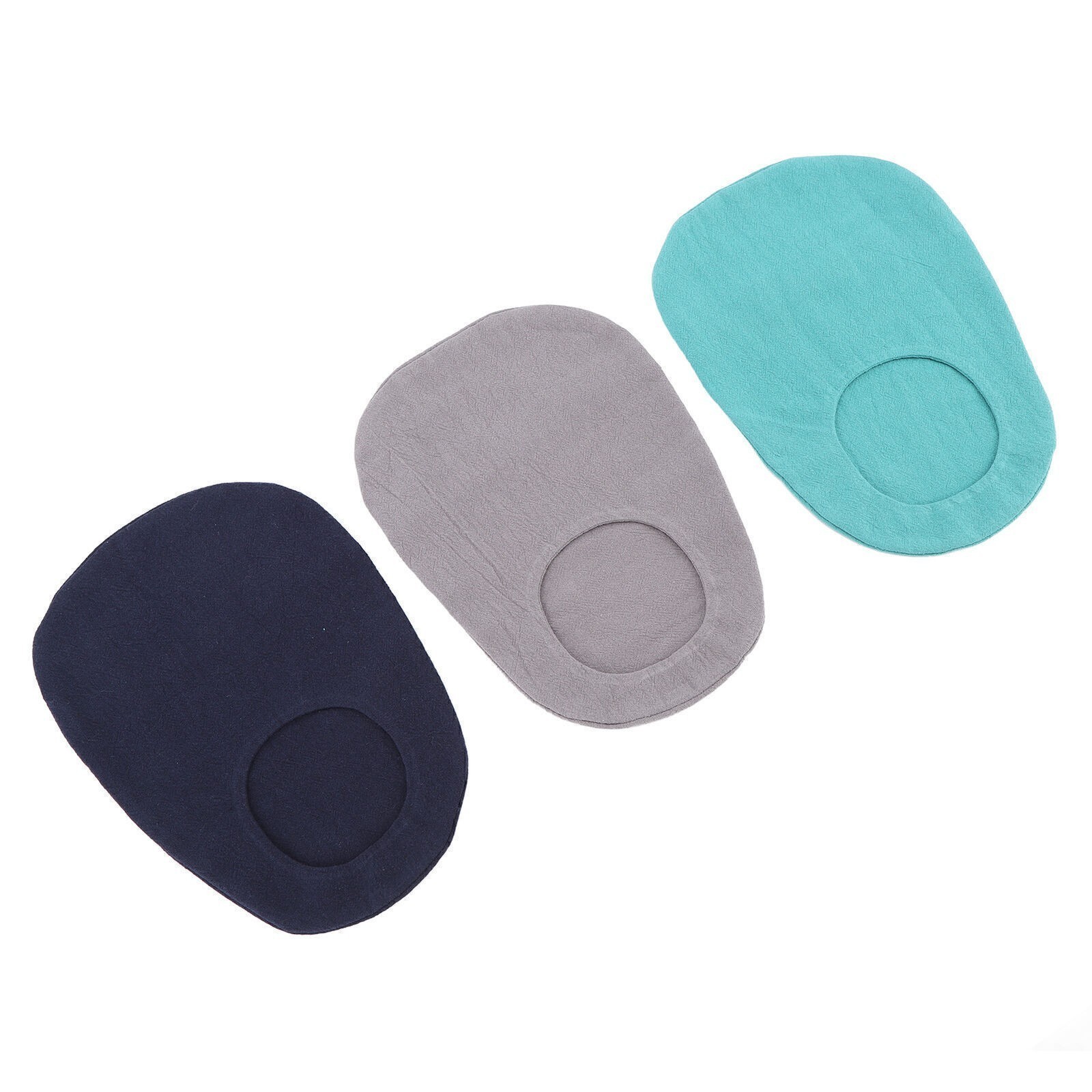 3pcs Ostomy Bag Cover Washable Colors Dust Proof Mixed Detachable Protective