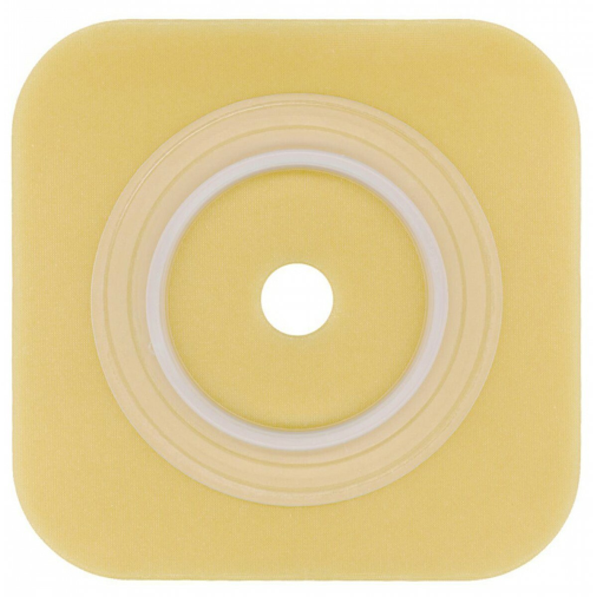 Ostomy Barrier Sur-Fit Natura, Durahesive 1-1/2 In Flange 4X4 In – Box of 10