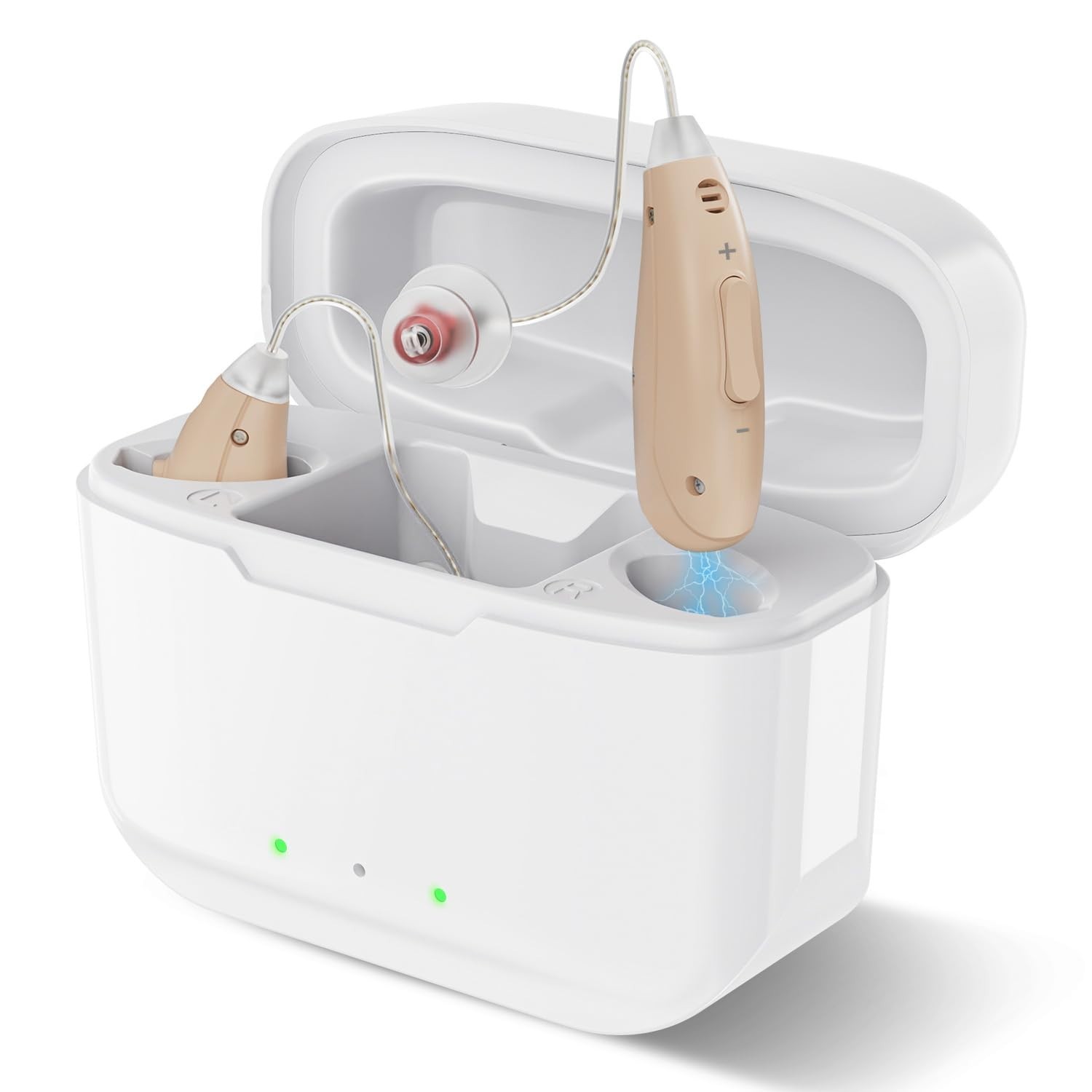 OTC Hearing Aids for Seniors, Rechargeable Hearing Amplifiers Devices with Noise