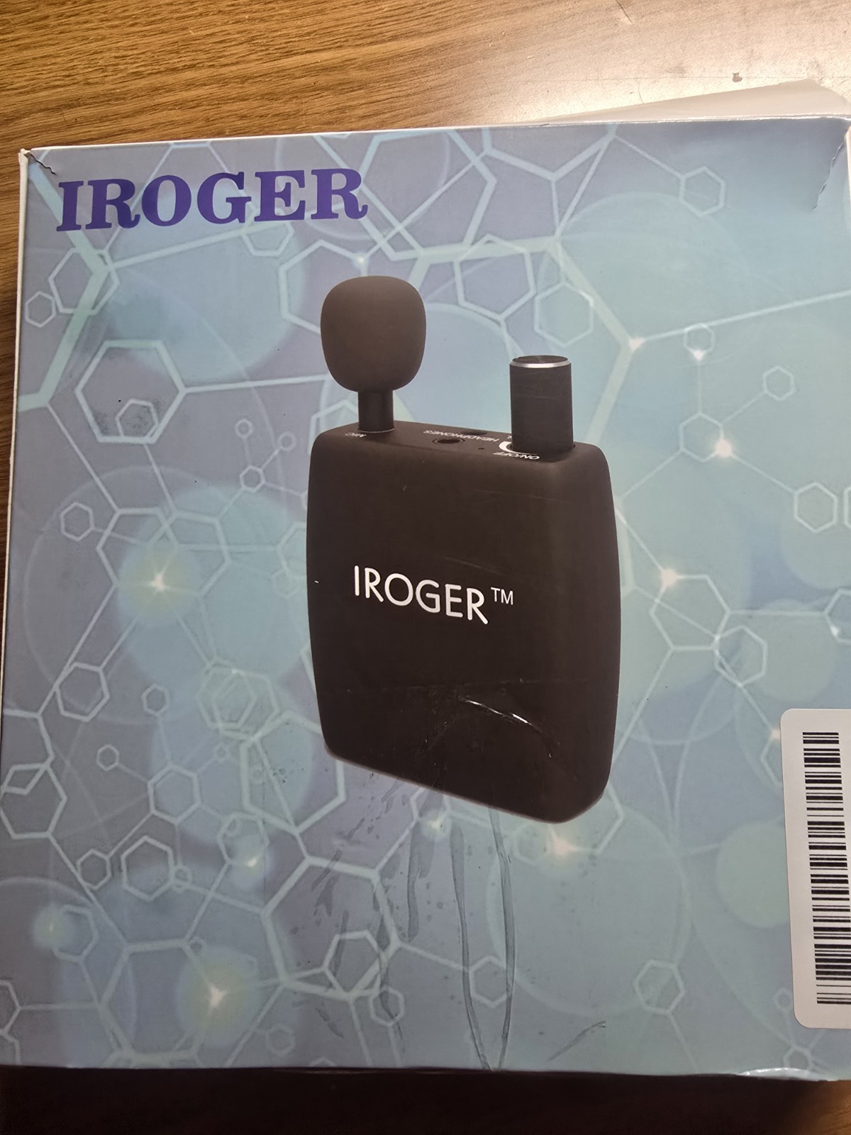 IROGER Rechargeable Hearing Amplifier Device For Seniors Directional Mic