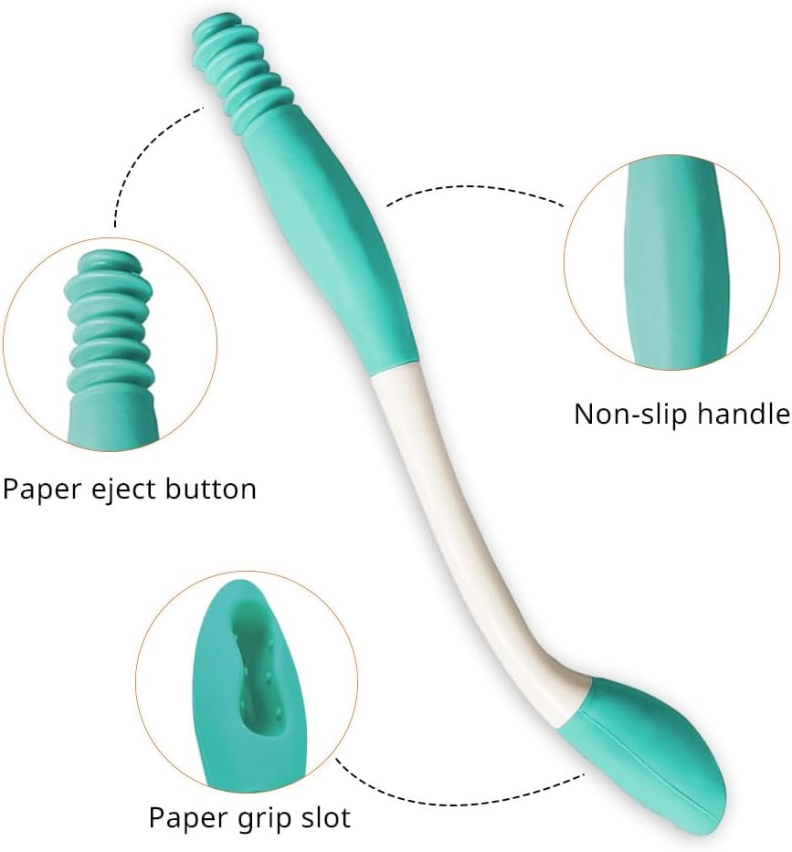 Bottom Wiping Aid – Long Reach Comfort Wipe – Self Wipe Assist for Toileting Aid