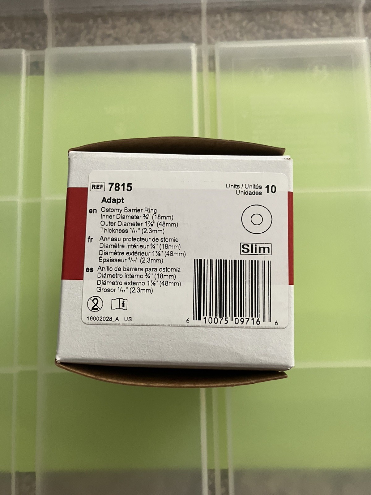 Hollister 7815 Adapt 2″ SLIM Lot of 3 Boxes (Lot 126)