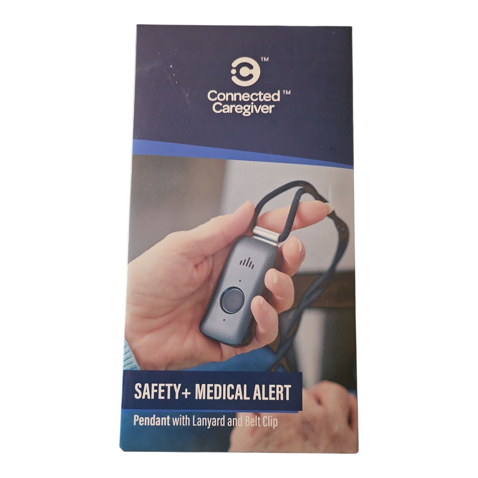 Safety+ 4G Medical Alert System: Fall Detection GPS Location 24/7 Monitorin