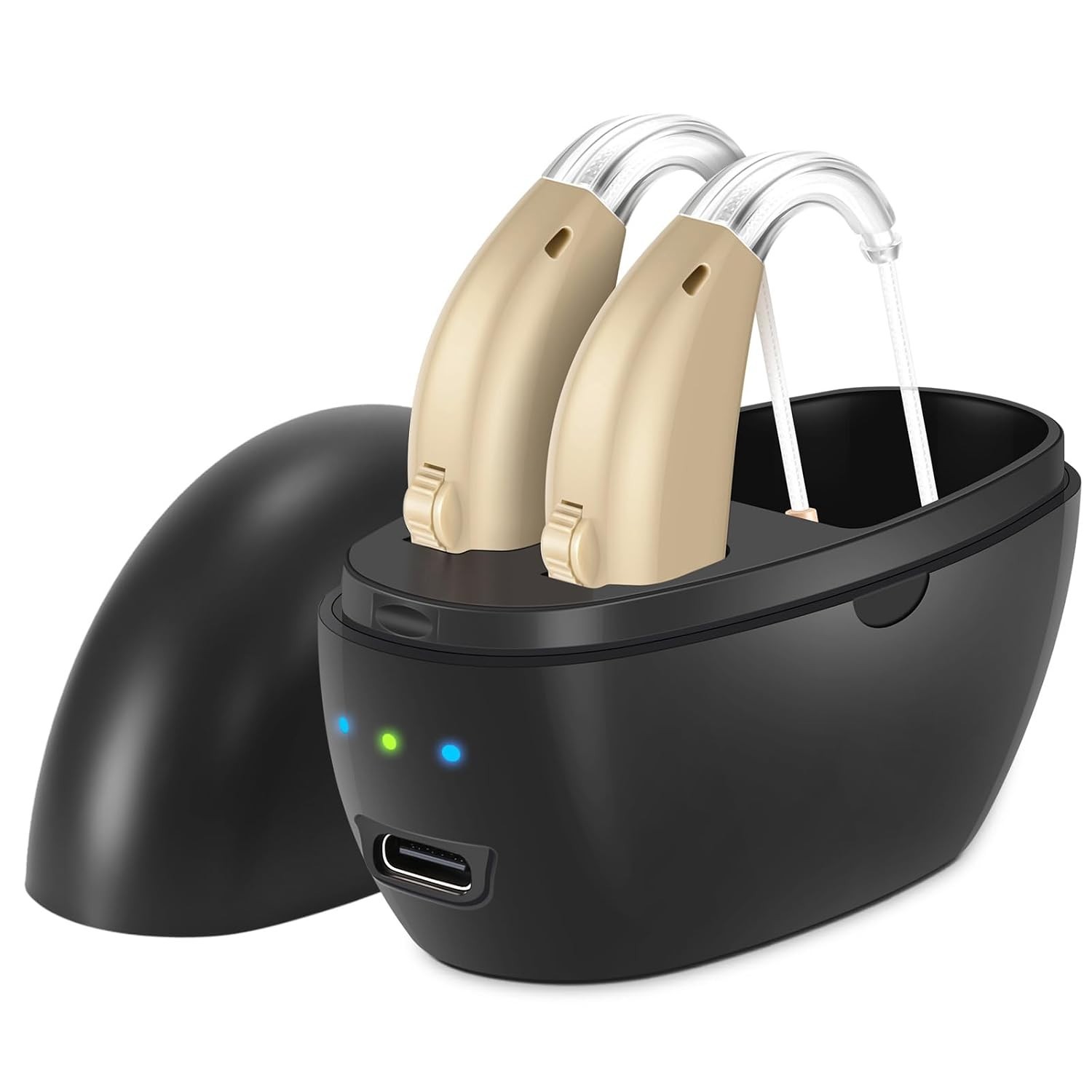 Hearing Aids for Seniors,Rechargeable Hearing Amplifier with Noise Cancelling…