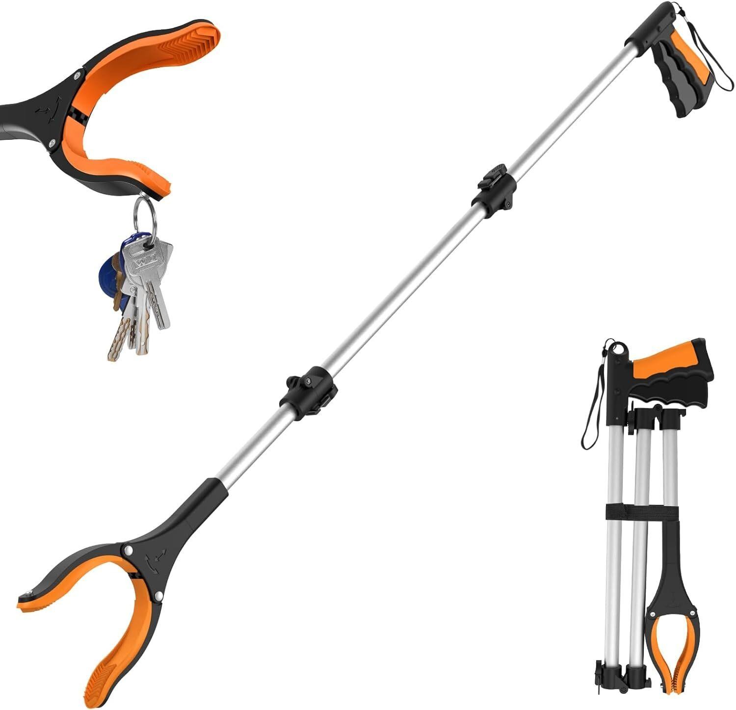 43 Industrial Grabber Tool Heavy Duty Pick Up Stick Hand Grip Reach Trash Picker