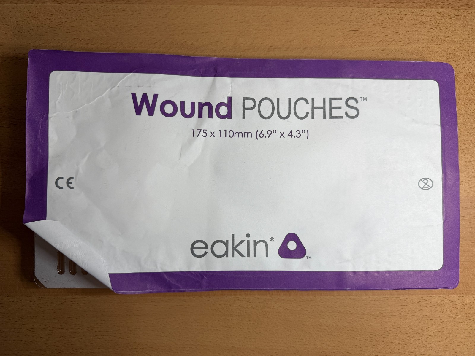 Eakin Wound Pouch REF 839262 – Opened Package – 4 Pouches NEW
