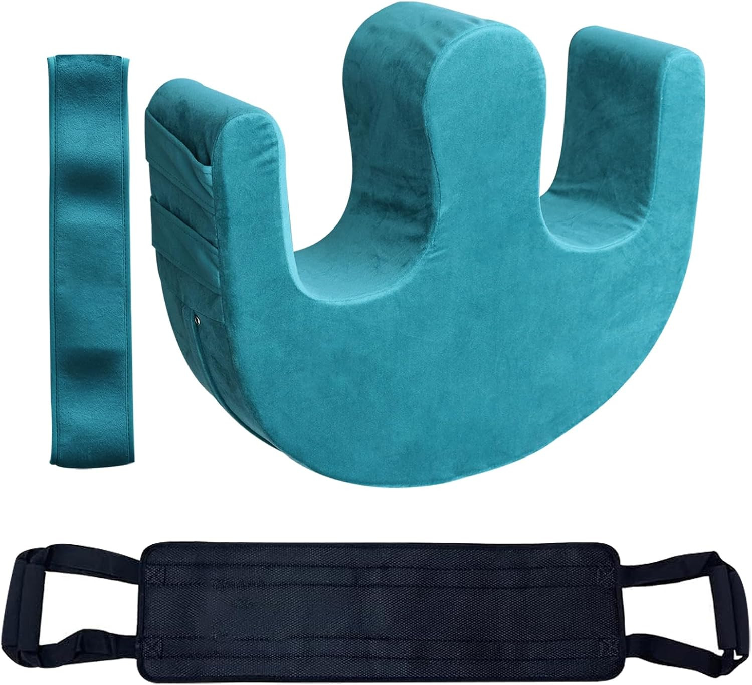 Bedridden Patient Turning Device with Fixing Strap and Transfer Nursing Sling Li