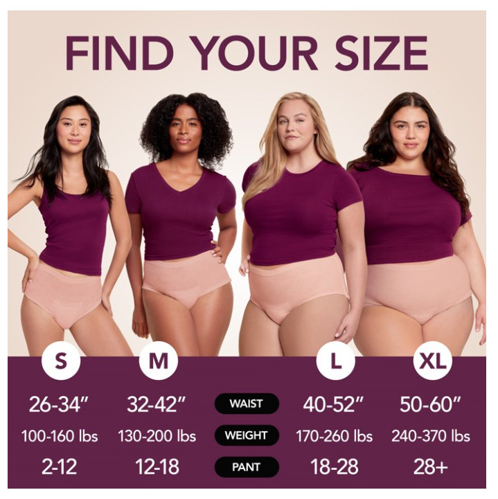 Depend Silhouette Women Incontinence Underwear L 52 Ct Maximum