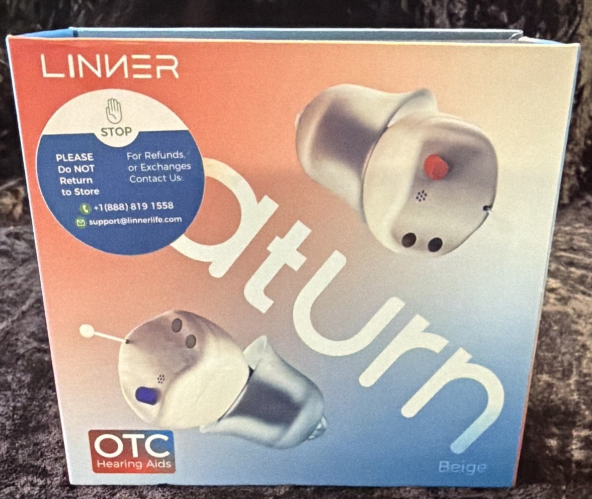 LINNER Saturn 2 Hearing Aid in Beige 2025 Model