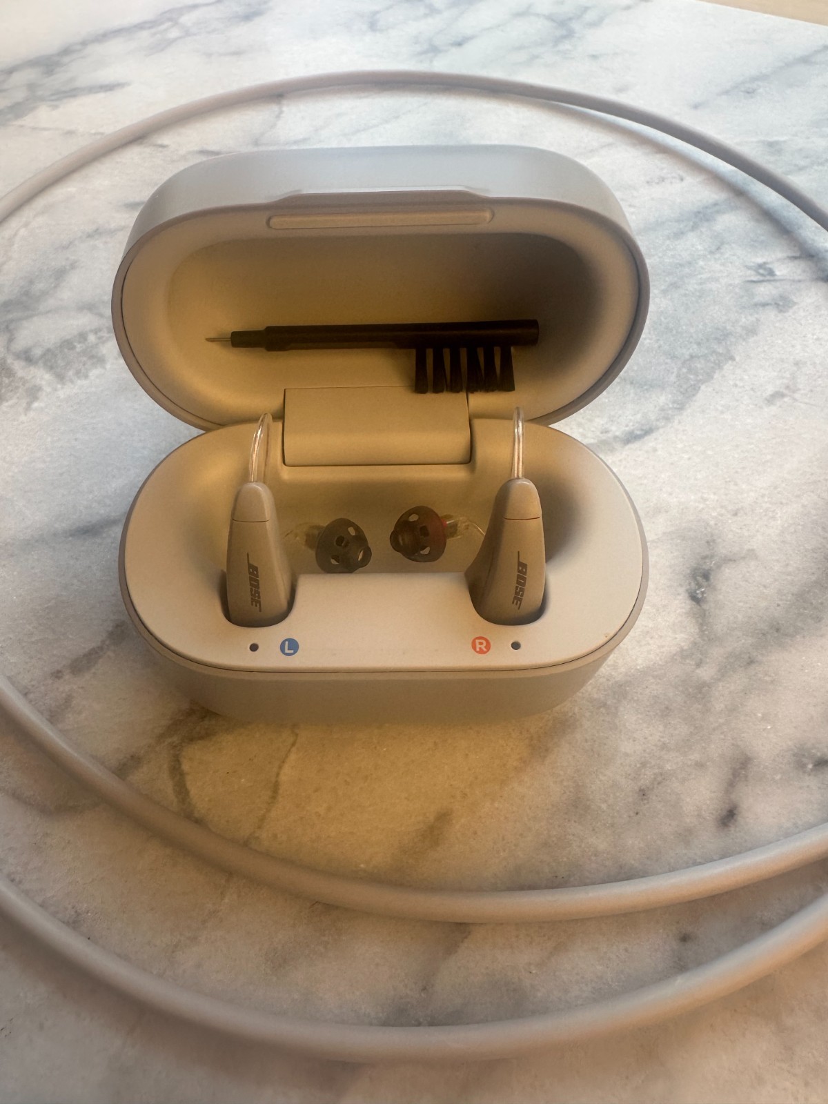 Lexie B2 Self-Fitting Rechargeable Hearing Aids Powered by Bose – Model BMD0014