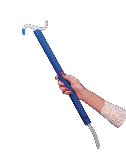 30″ DressEZ 2-in-1 long handle shoehorn & dressing stick