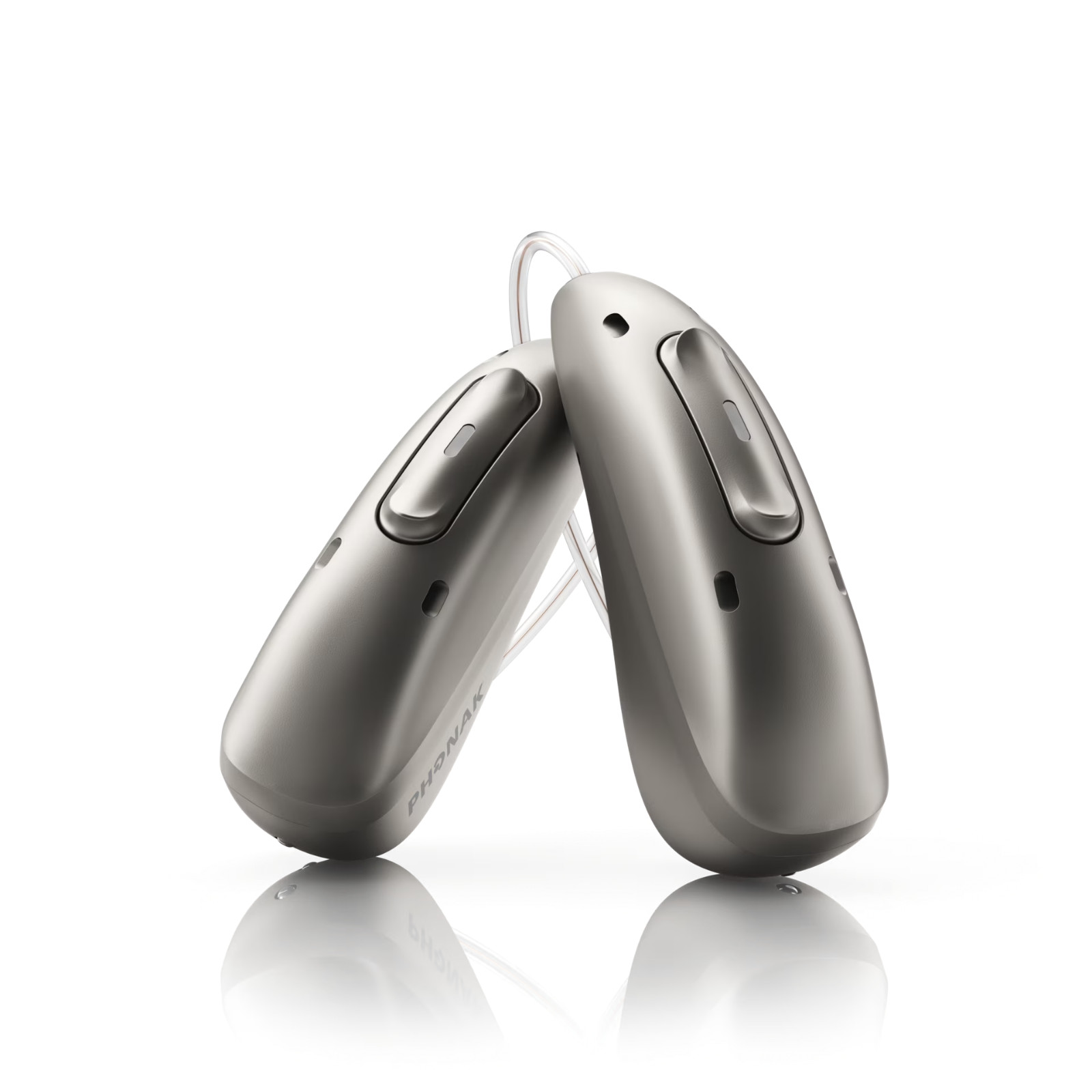 2 Phonak Audeo Lumity L90 312 Battery-Graphite Gray