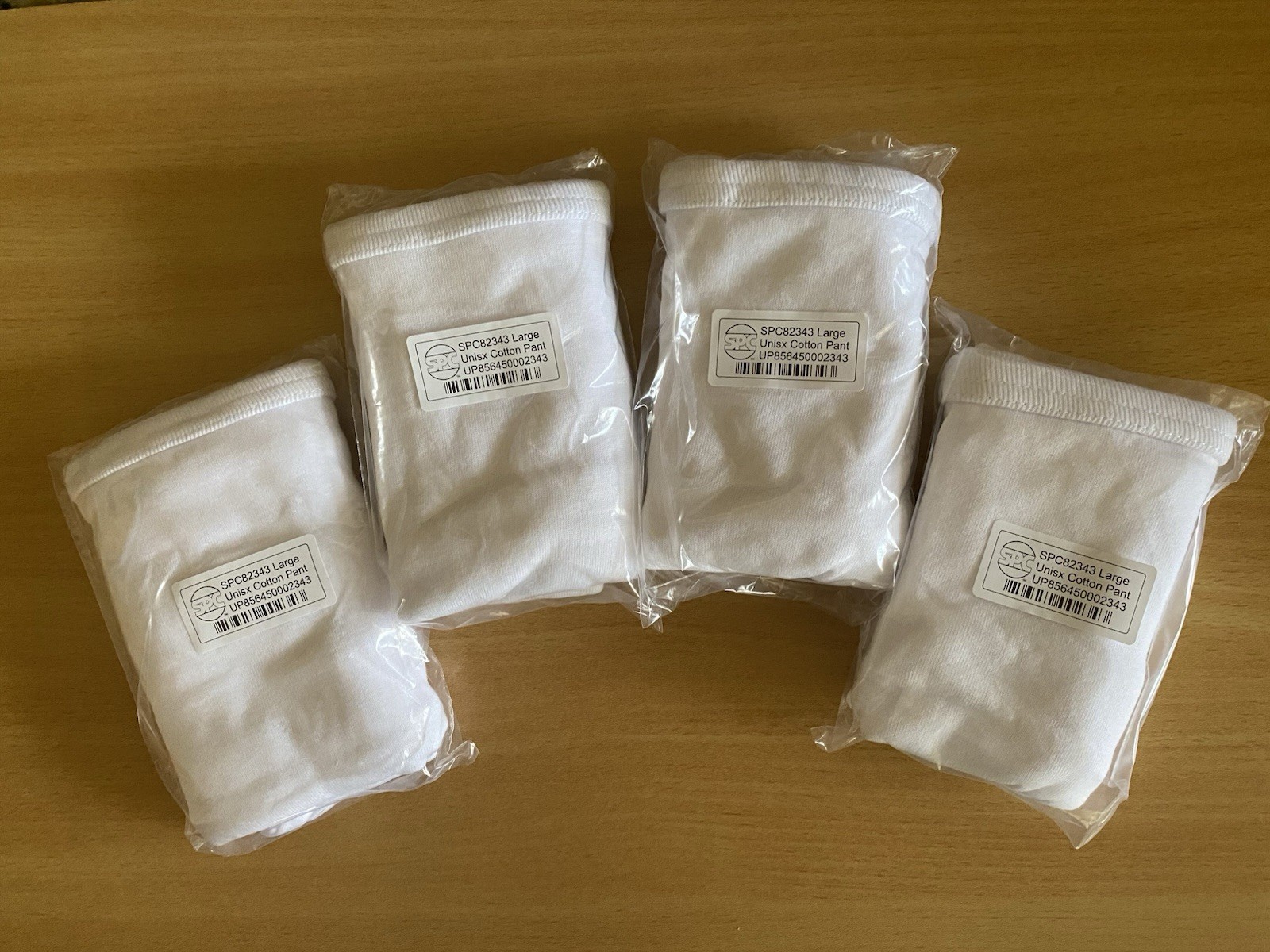 Protective Incontinence Briefs Leak Proof Pouch SPC Cotton Washable 4 Pair Large