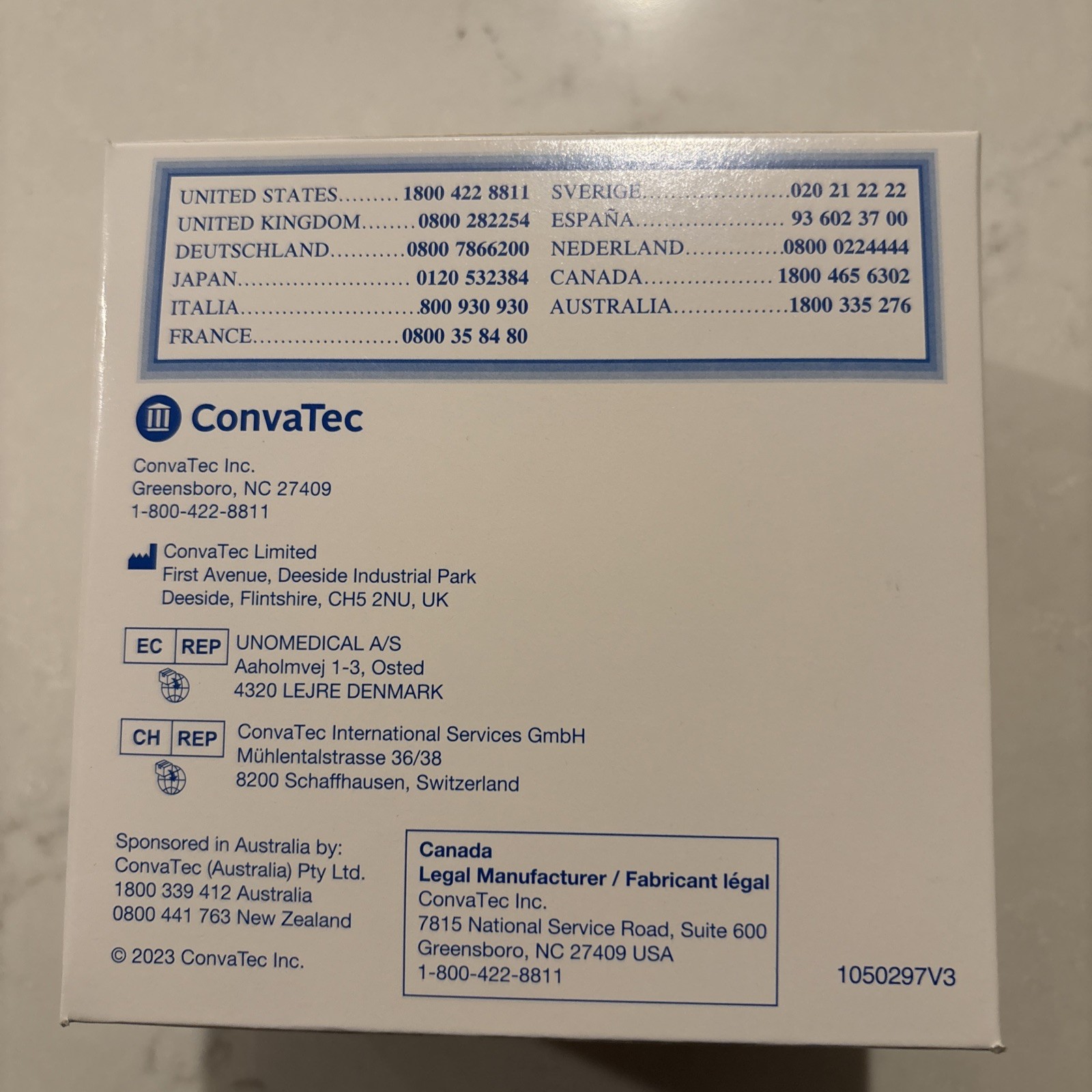 Convatec Sur-fit Natura Durahesive Flexible Skin Barrier 10pk 413166 new in box