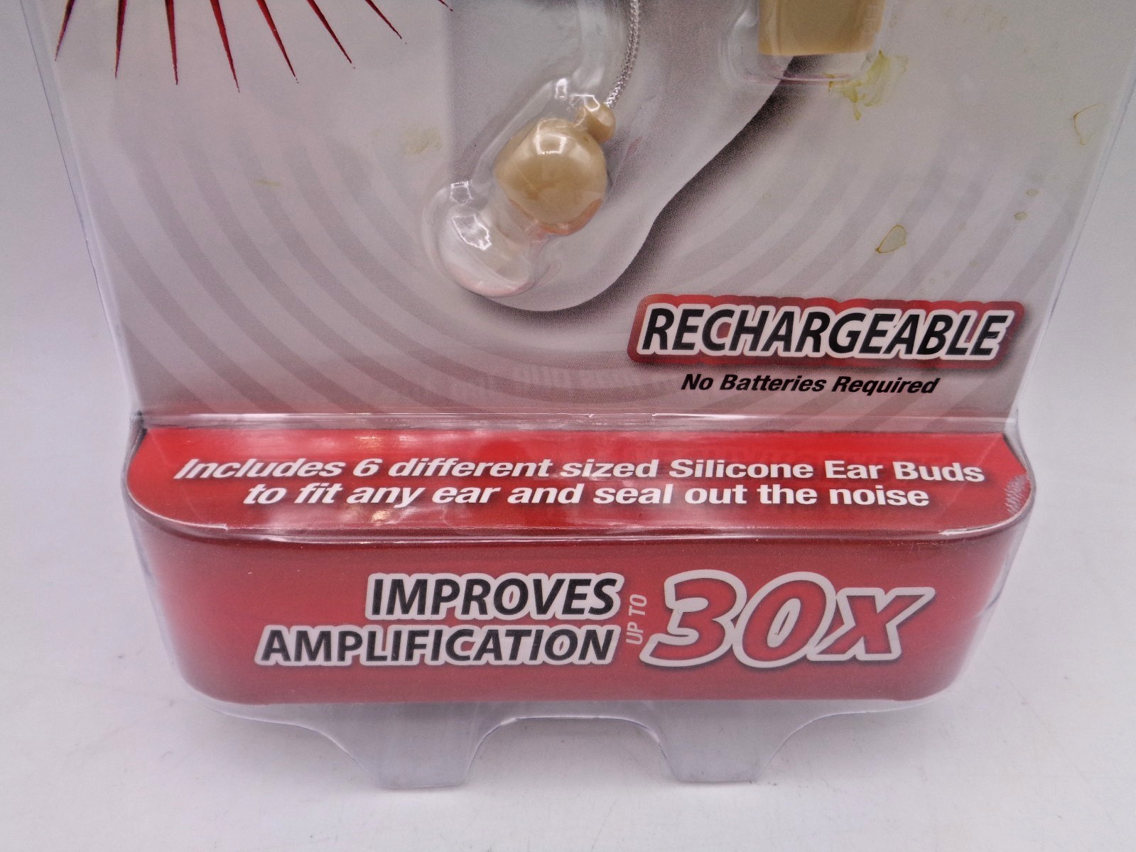 MSA 30X Sound Amplifier Rechargeable Hearing Device NEW As Seen On TV