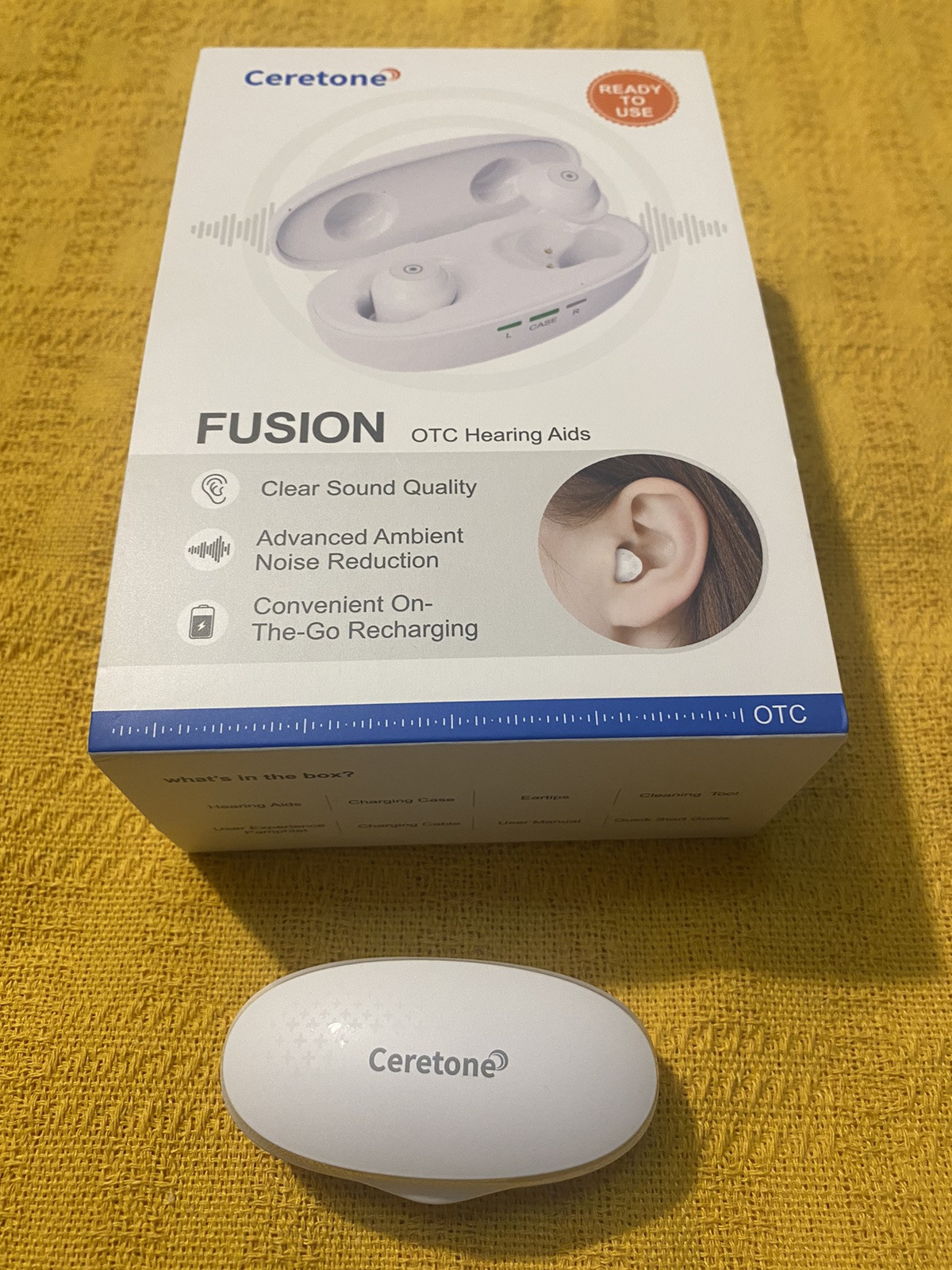 Ceretone Fusion OTC Hearing Aids (CE-A61AT)