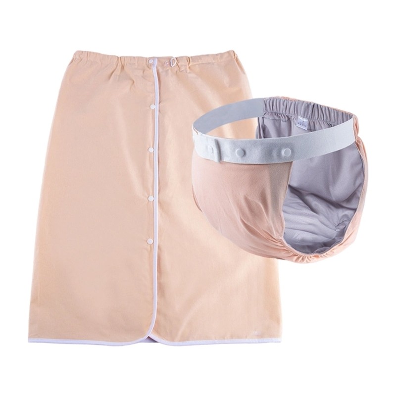 Pack Of 2 Adult Diapers Pants Cotton Blend For Skin Caring