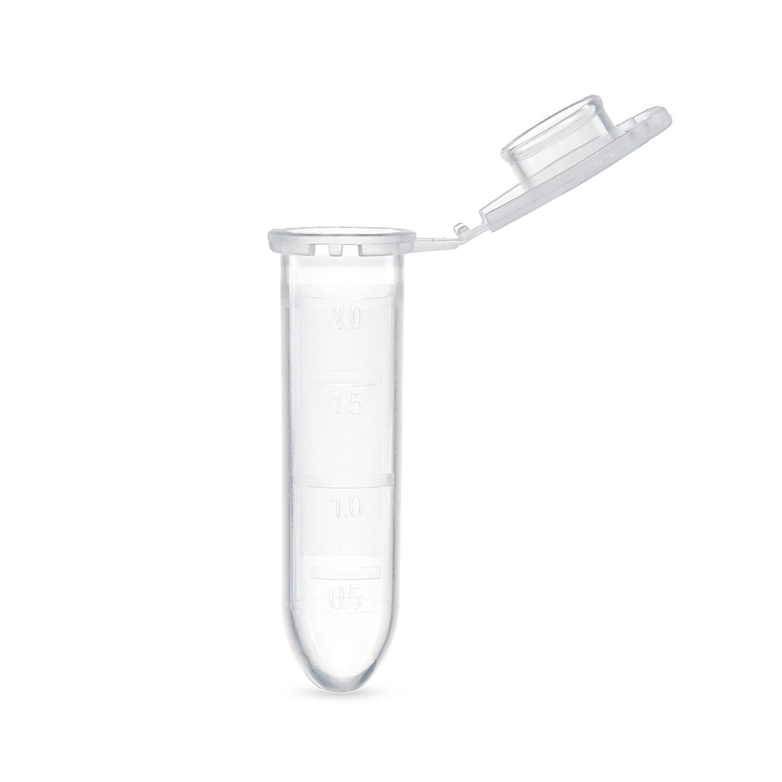 Globe Scientific 111568 Polypropylene Graduated Microcentrifuge Tube with Sna…