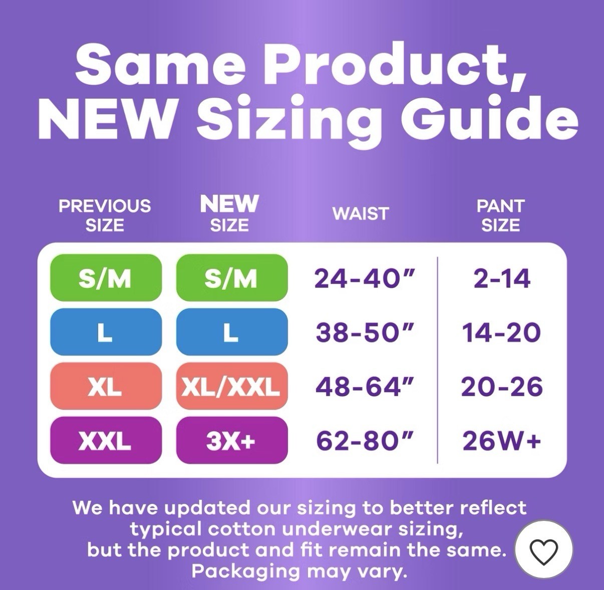 Because Overnight Absorbency Pull UPS Adult Multicolor Briefs Size Varies