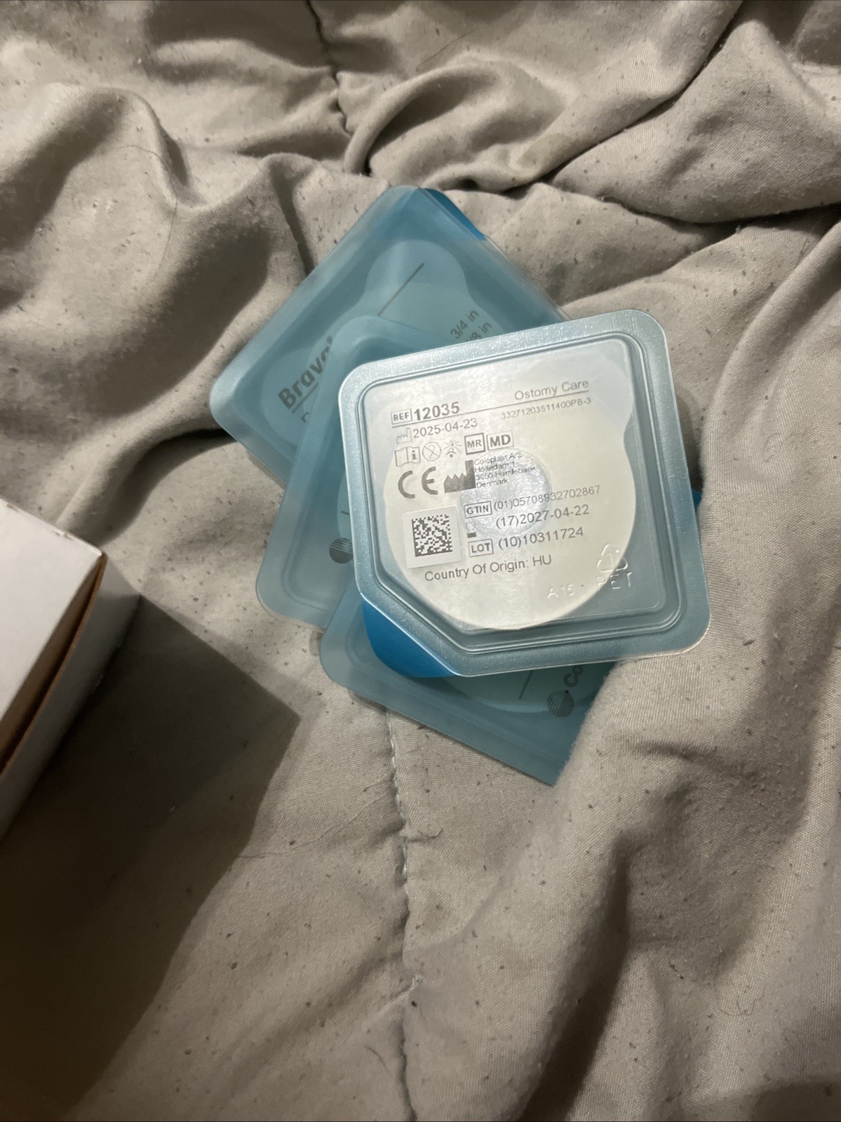 Hollister 8805 Ostomy Barrier Rings 8 Rings + 5 Brava Seals– Exp. 2029/2027