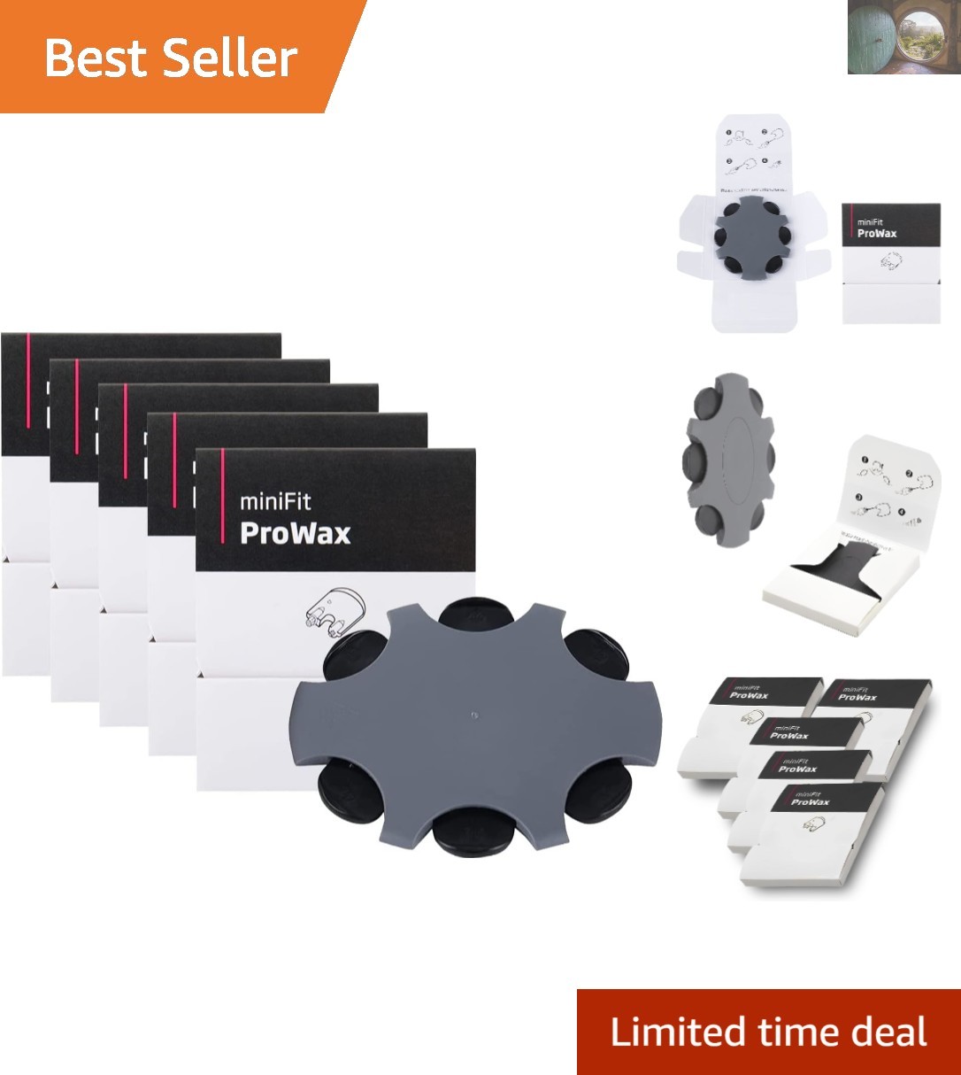 High-Quality Oticon Hearing Aid Wax Guards – 5 Packs, 30 Filters for Longevity