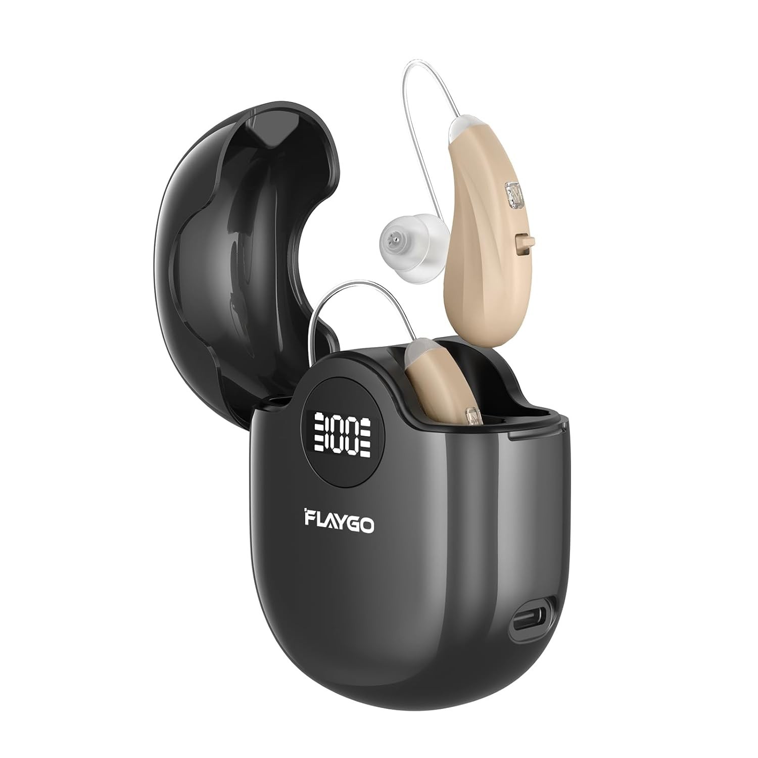 Invisible Hearing Aids for Adults – Digital Chip, Comfortable Fit, Fast Charging