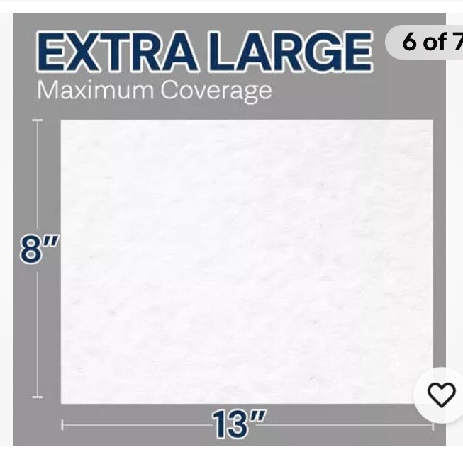 Adult Wipes For Elderly – 8″x13″ 120 (2 Packs of 60) Huge & Soft Non-Flusha…