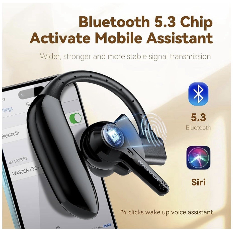 OTC Bluetooth Hearing Aids for Seniors with Noise Cancelling and Volume Control