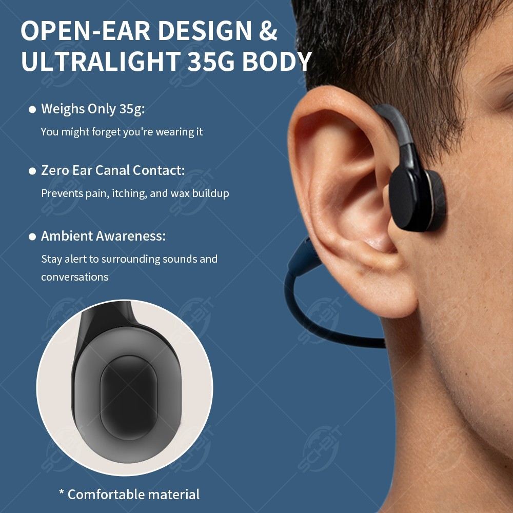 Neckband Bone Conduction Hearing Aid Magnetic USB Sound Amplifier for Elderly
