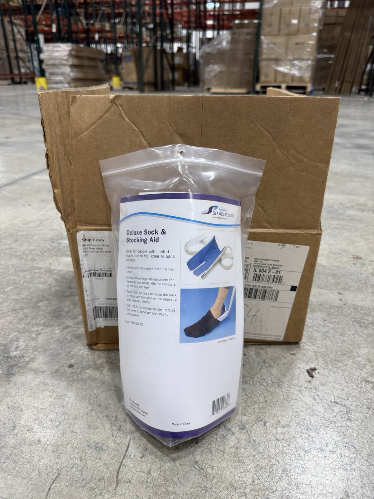 Maddak SP Ableware Deluxe Sock and Stocking Aid