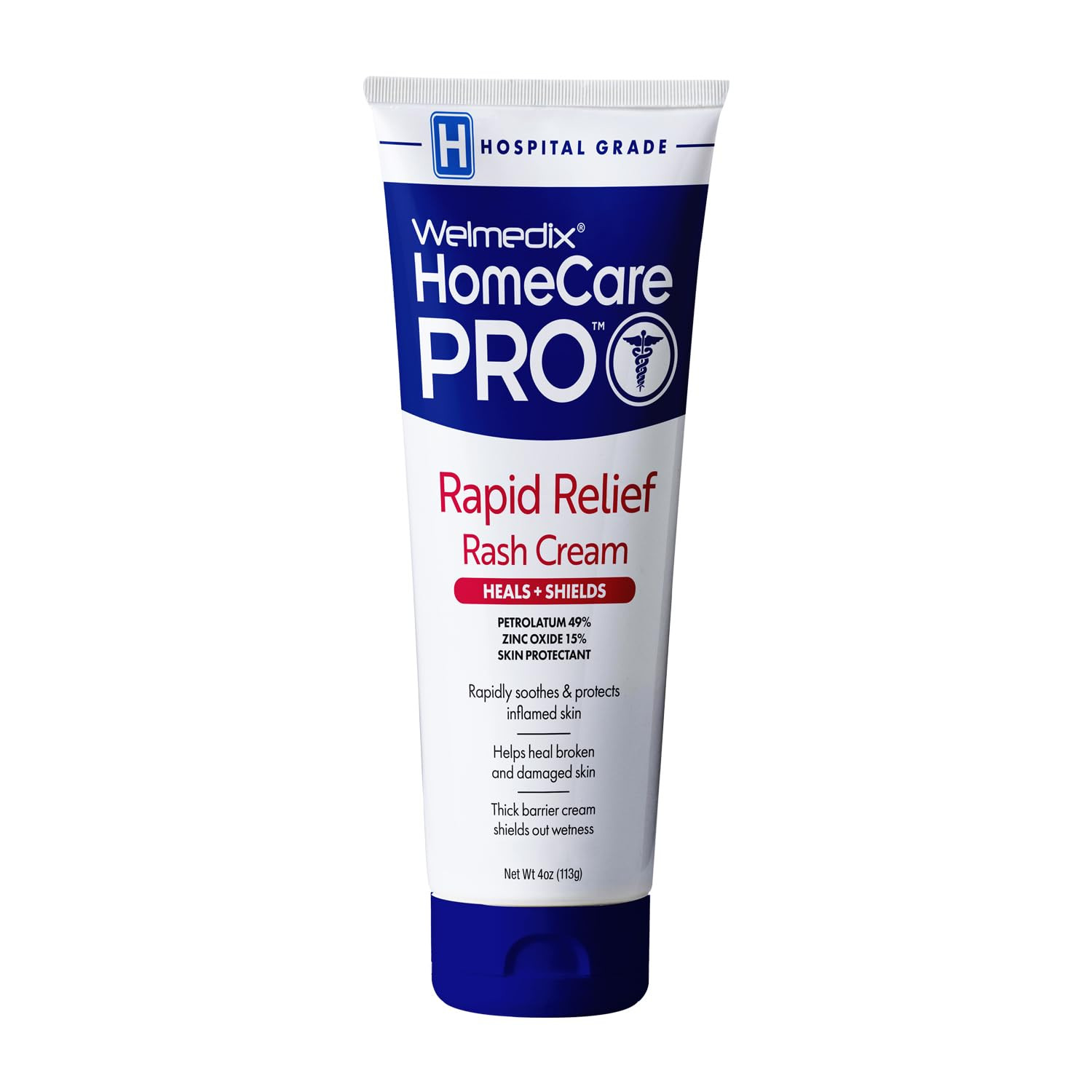 Homecare PRO Rapid Relief Adult Diaper Rash Cream – Extra Thick, Moisturizing Ba