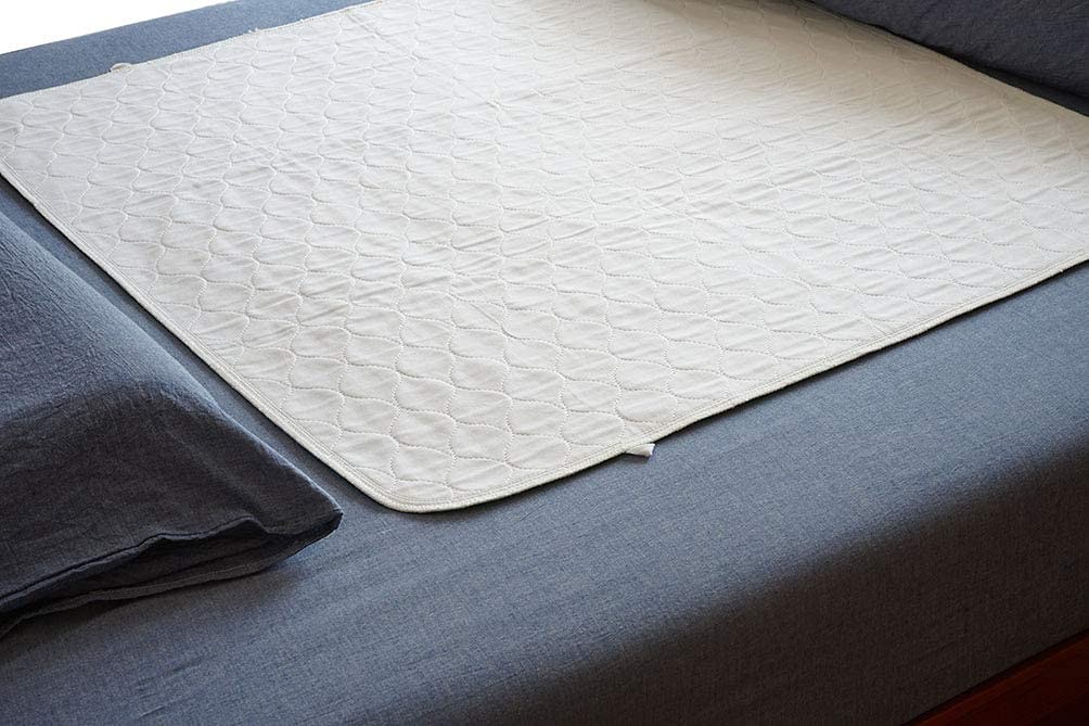2 Pack Cotton Top Quilted Underpad, Waterproof Extra Absorbent Use for Incont…